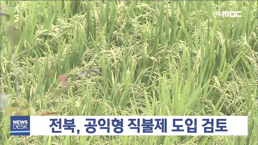 공익형 직불제 논의