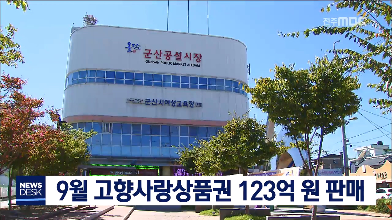 고향사랑상품권 판매 증가