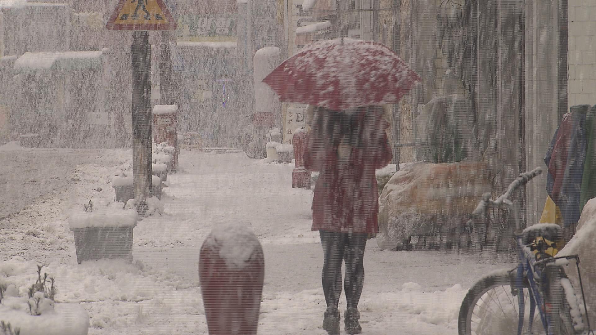 내일 새벽까지 최대 7cm 눈..영하권 한파 이어져