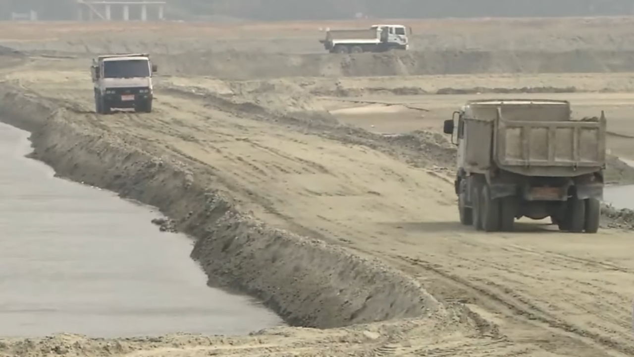 새만금수변도시 매립공사 노동자 사망.. 