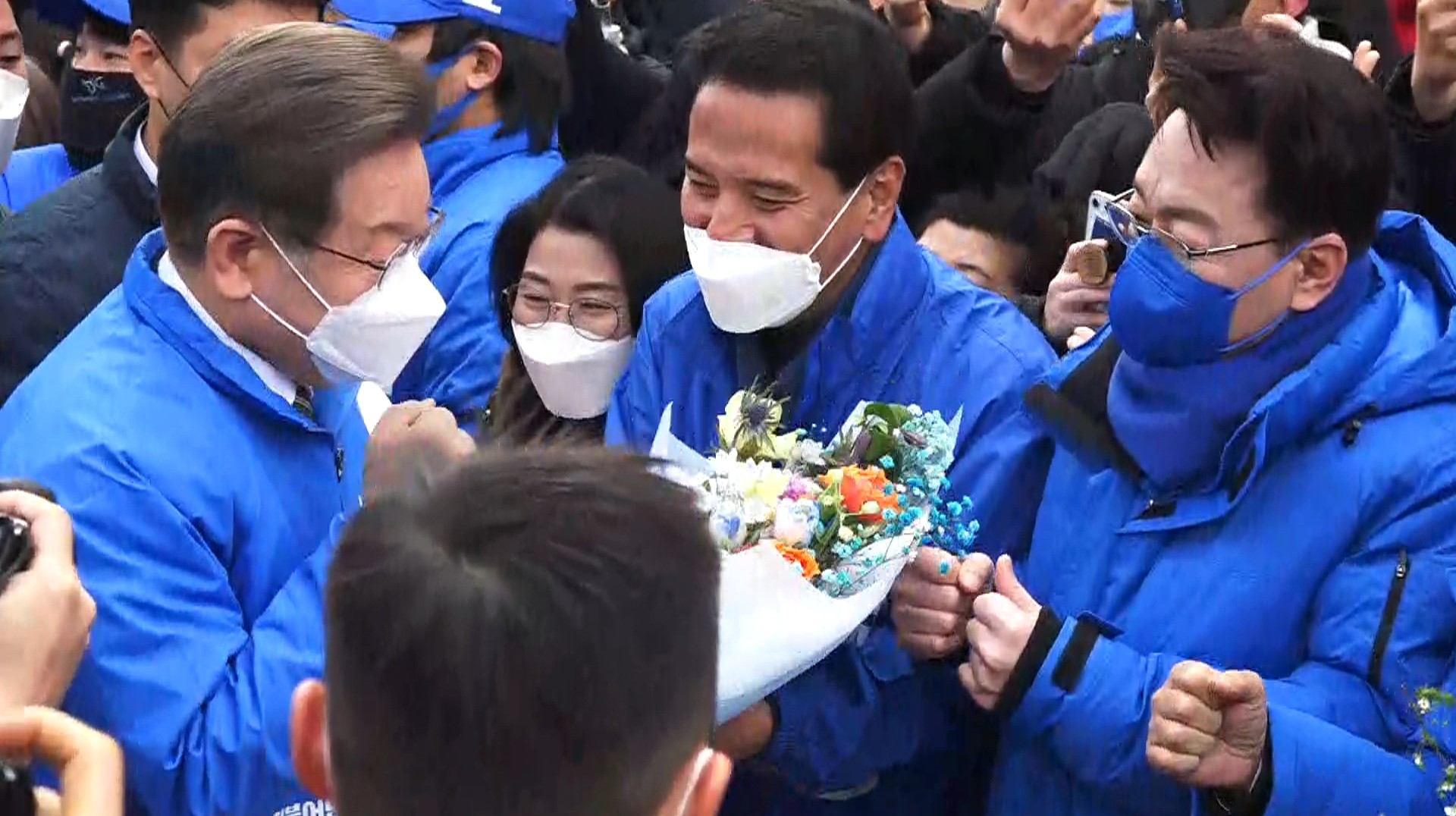 대선 D-1, 각 당 도내 '마지막 유세전'