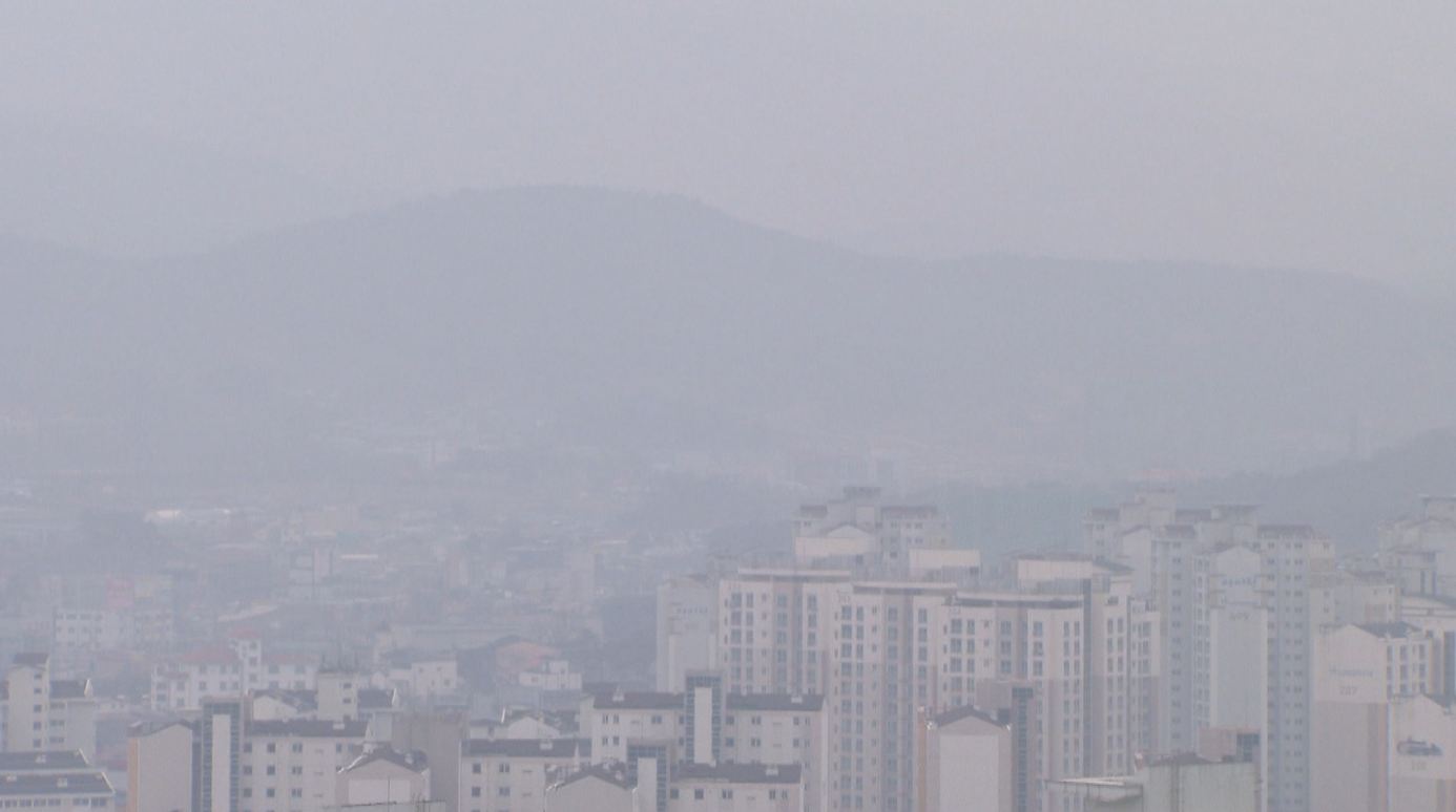 낮 16~22도 '일교차 커'..익산 등 초미세먼지 '나쁨'
