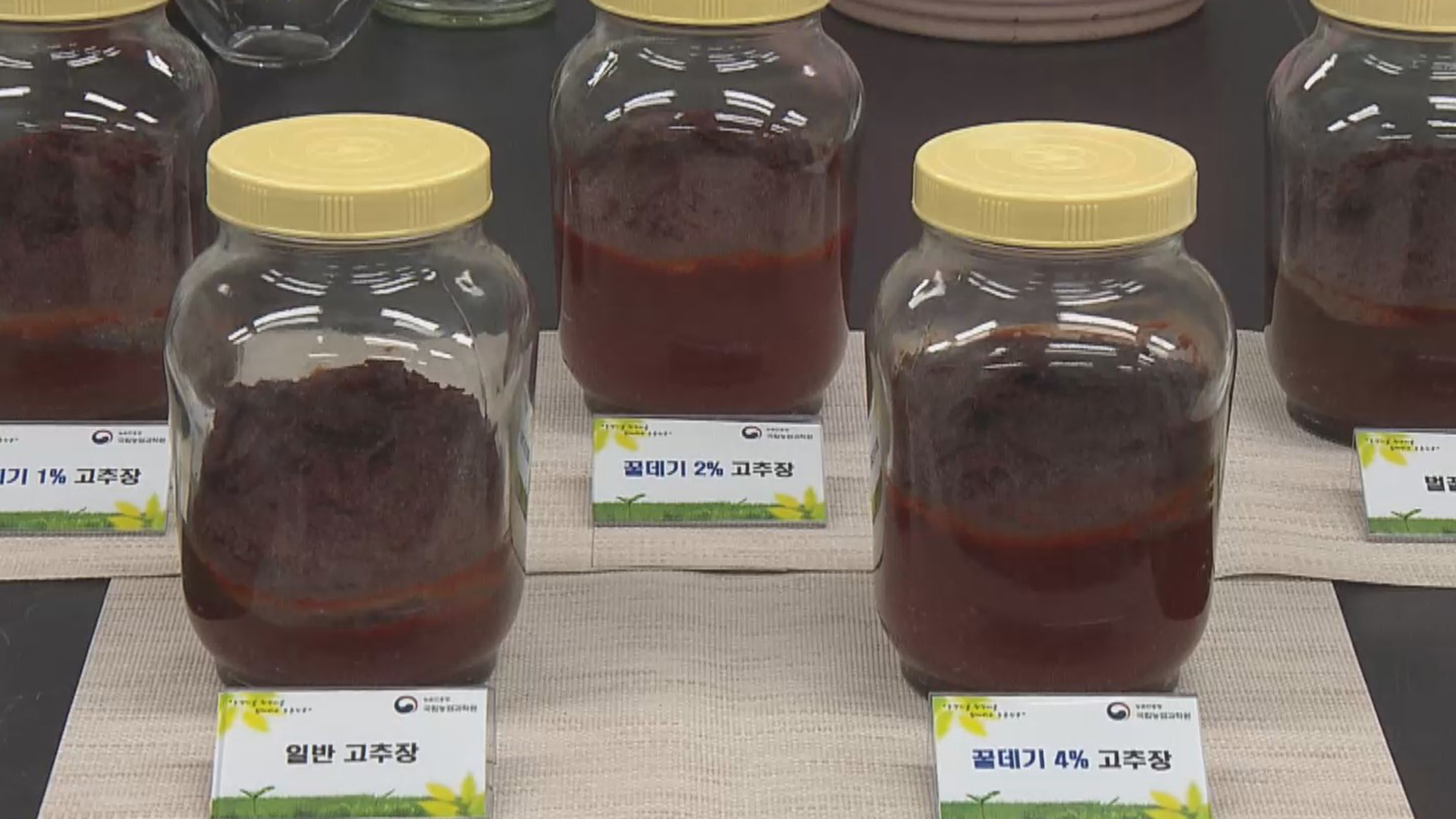맛과 영양분 모두 잡은 양봉산물 고추장