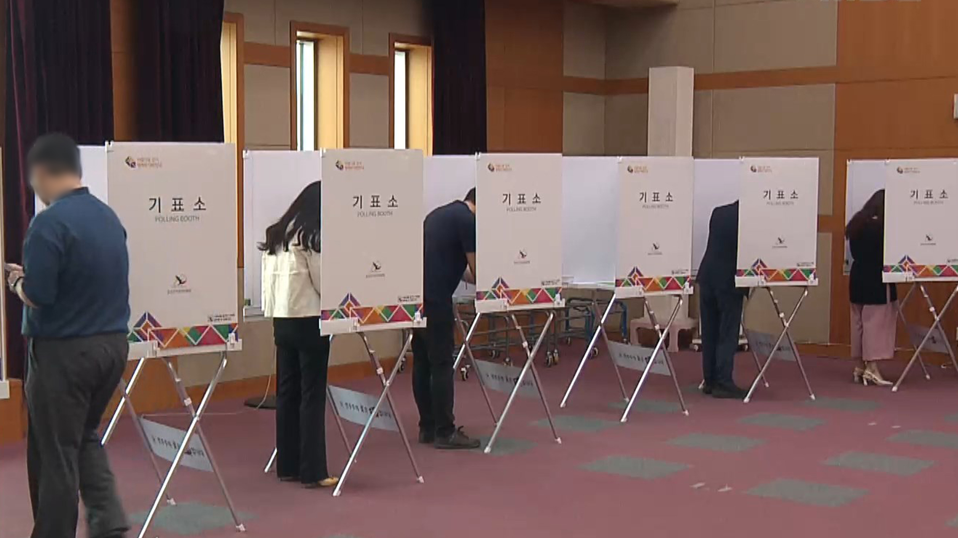 마지막 휴일 총력 유세전..의미있는 선택을