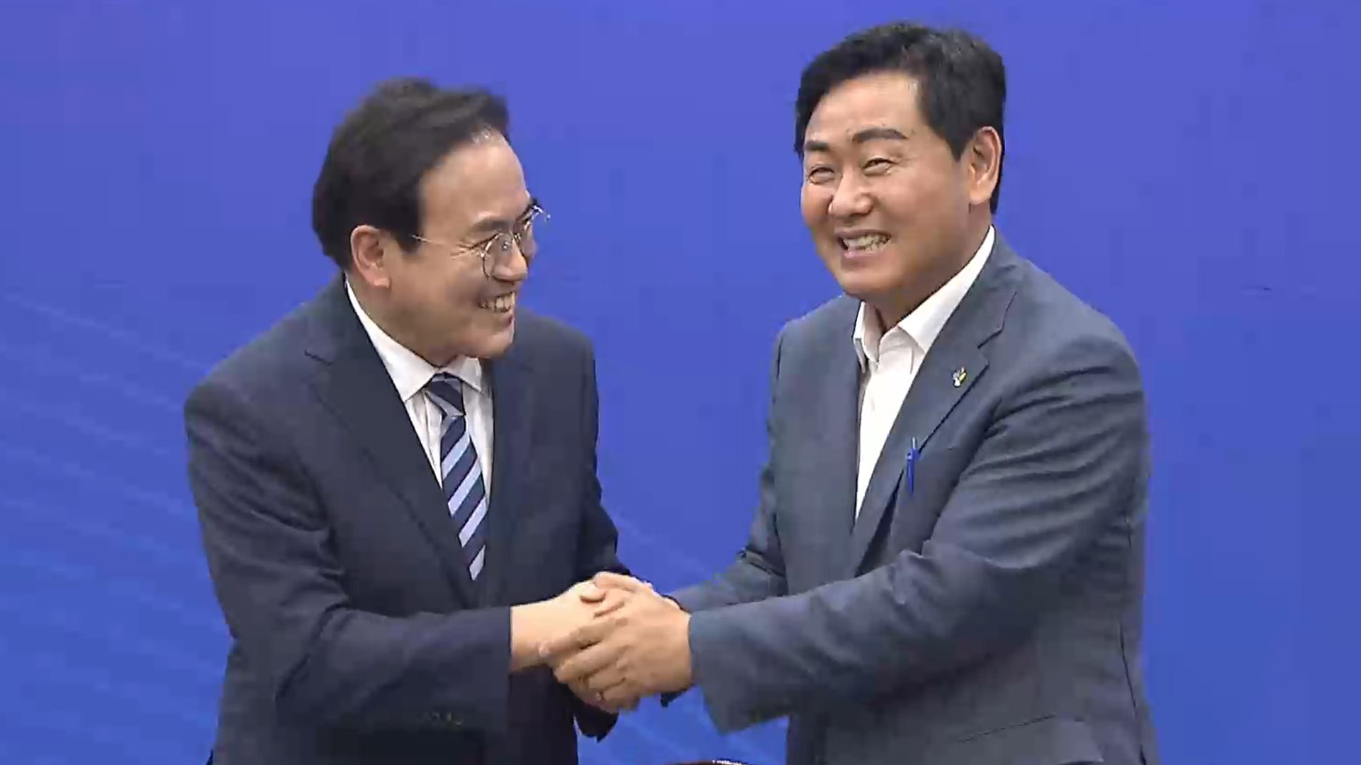 김관영-서거석, '협치' 물꼬