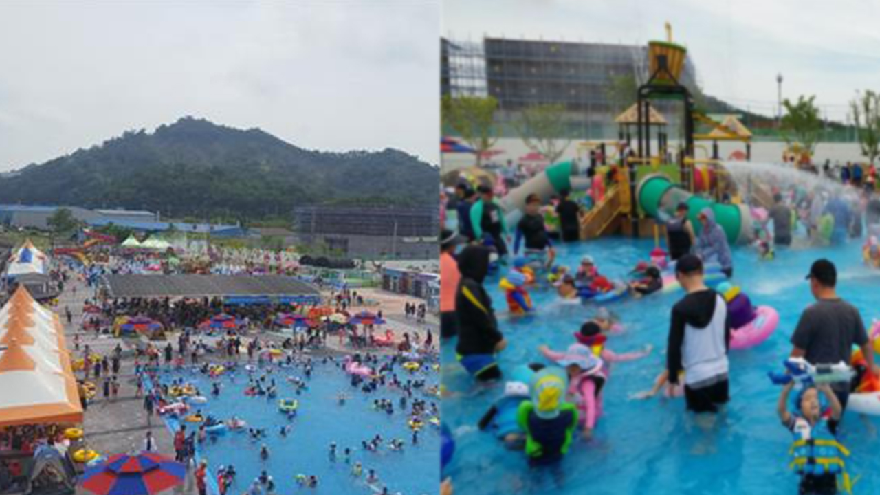 군산 야외수영장 2년 만에 재개장..8월 28일까지
