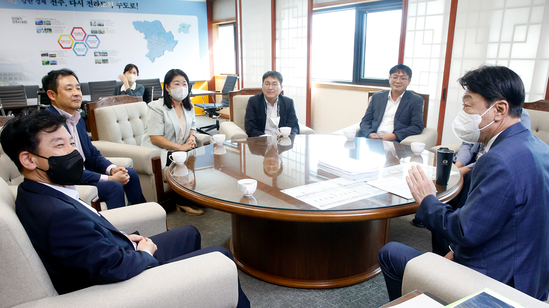기재부 2차관 전주 방문.. 현안 사업 확인