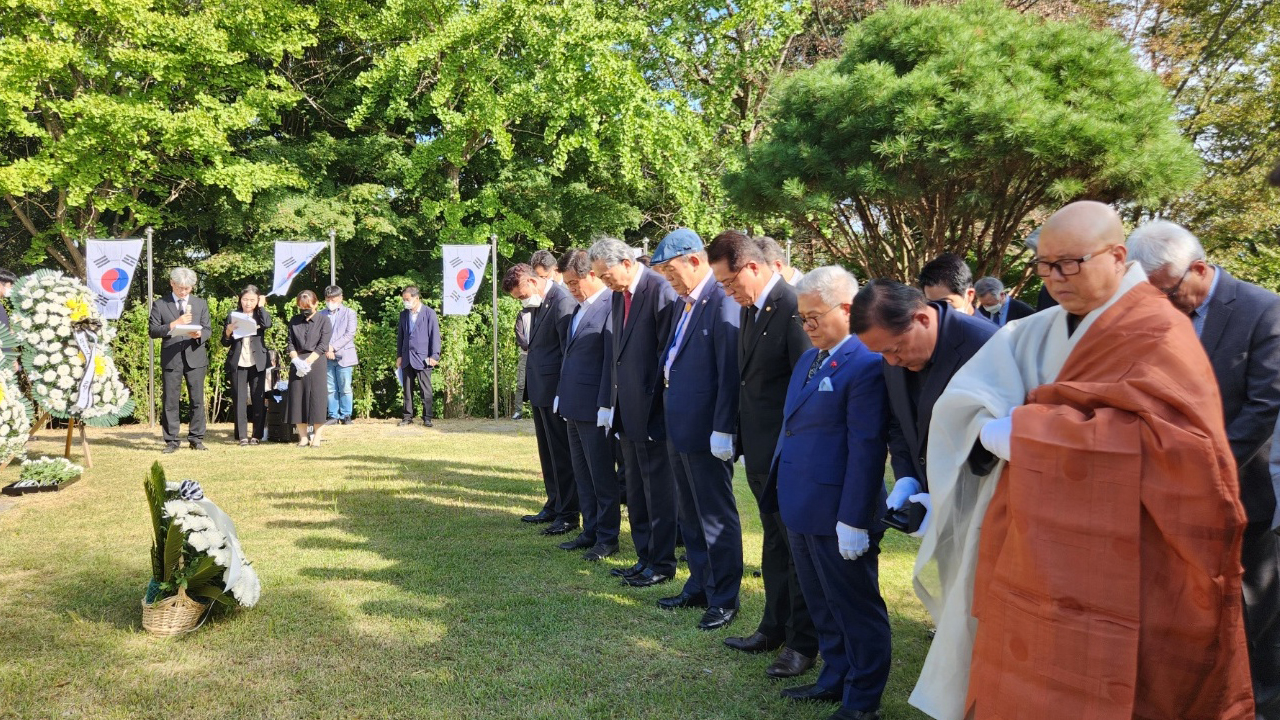 하토야마 전 일본 총리, 정읍에서 일본의 식민지 지배 참회