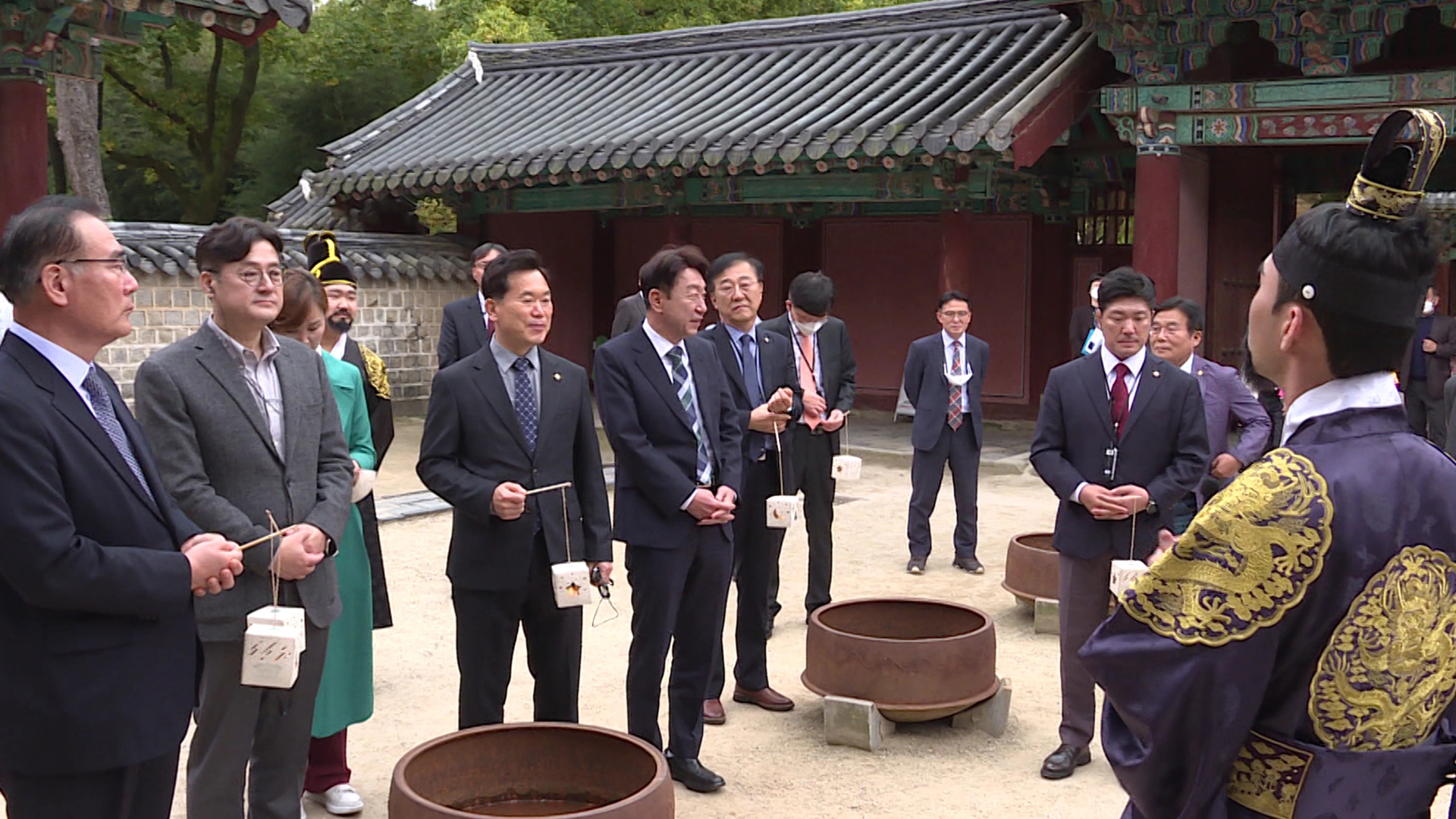 국회 문체위 전주 방문.. 후백제 역사문화권 지정 건의