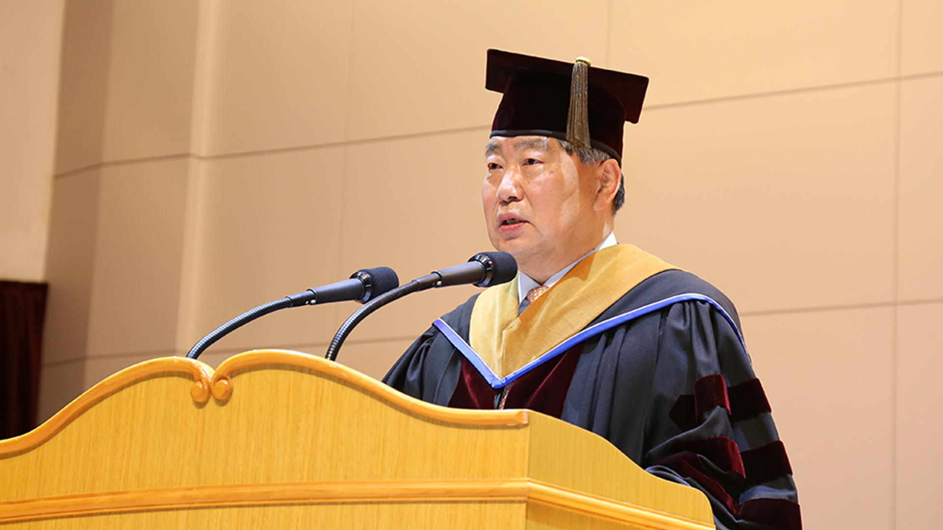 원광대학교 제14대 박성태 총장 취임식 열려