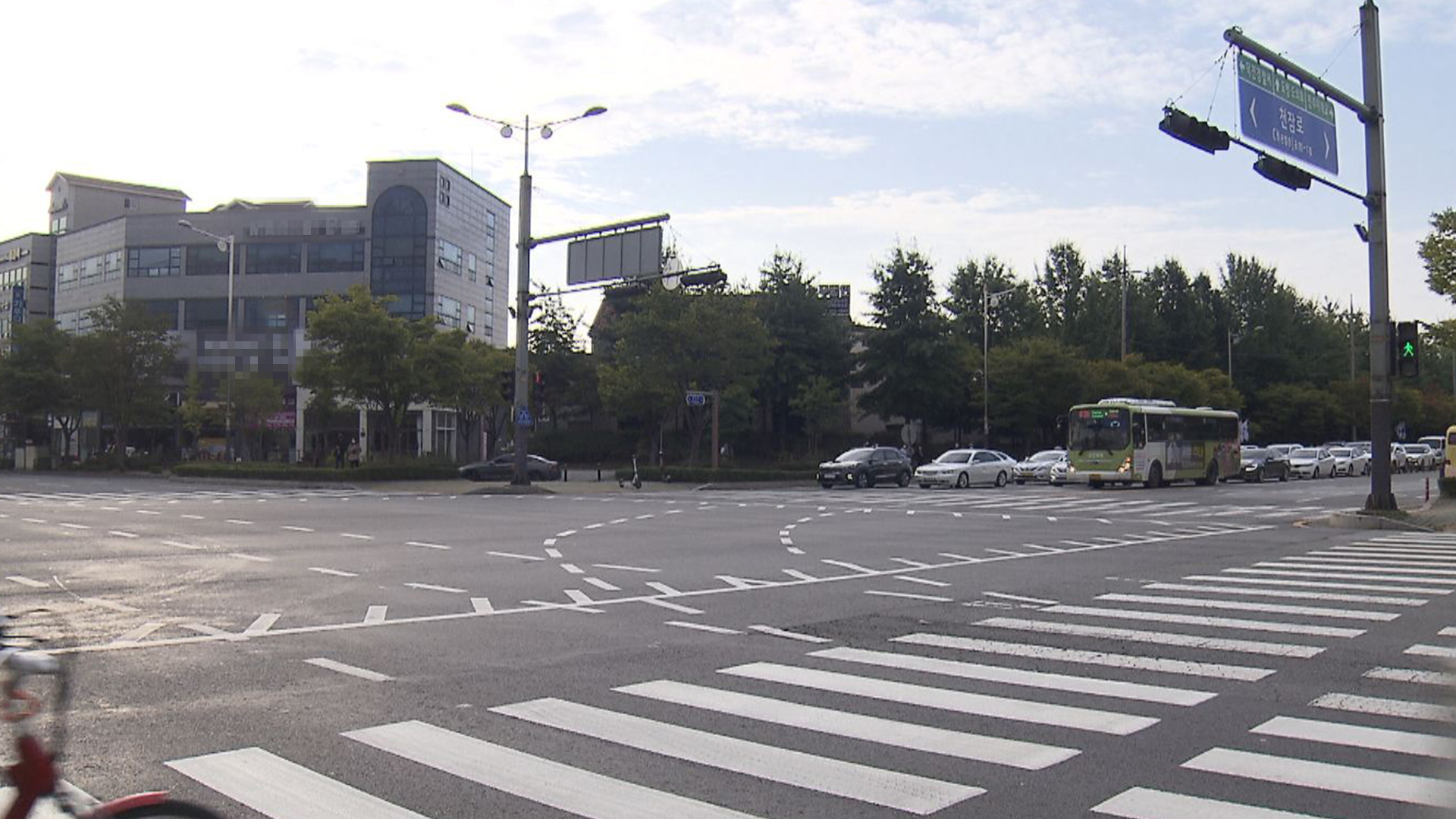 전주 교통사고 다발 지역 개선 사업 '효과'..사고 건수 줄어