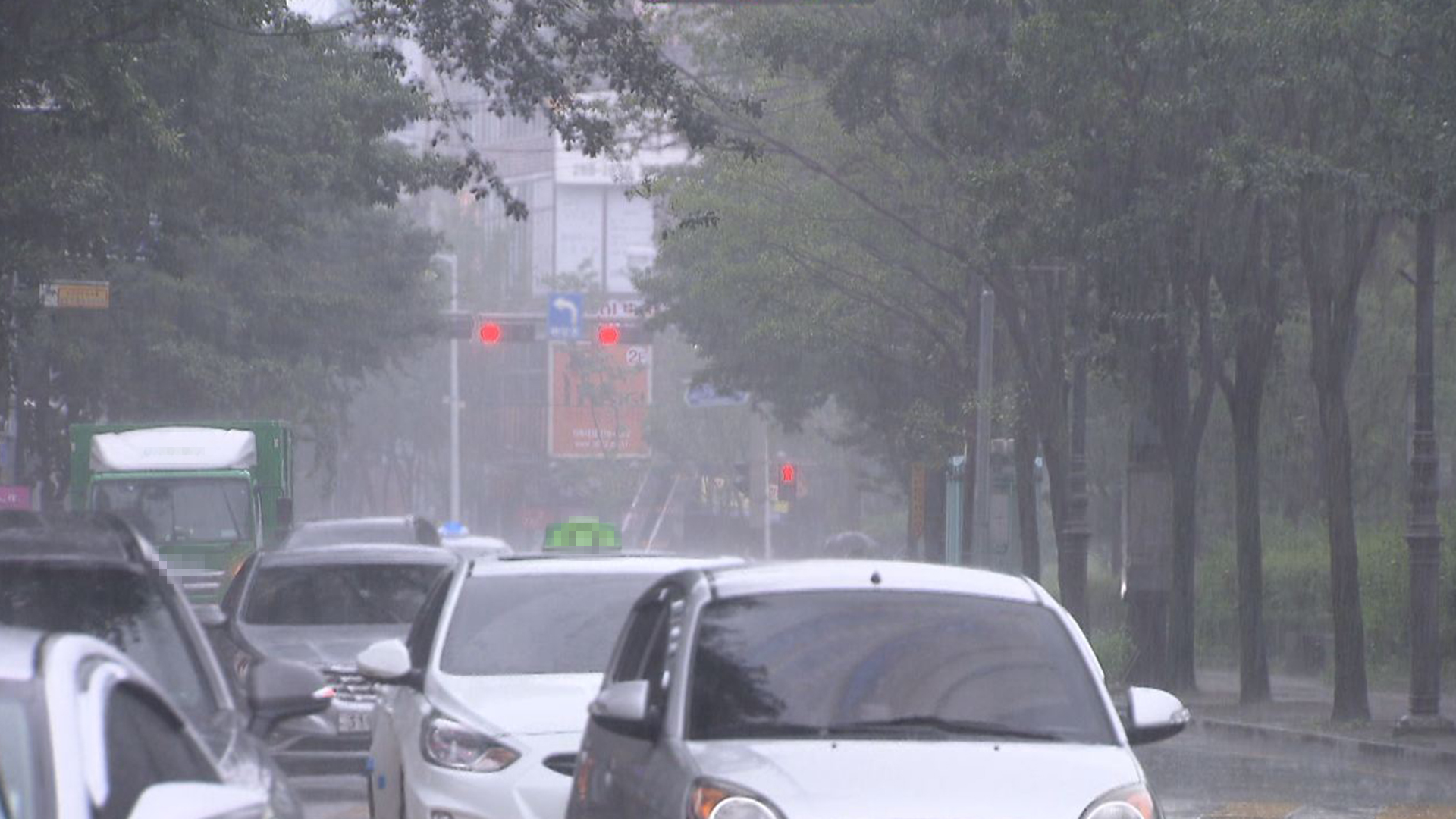 전북지역 9개 시군에 호우특보.. 밤까지 많은  비