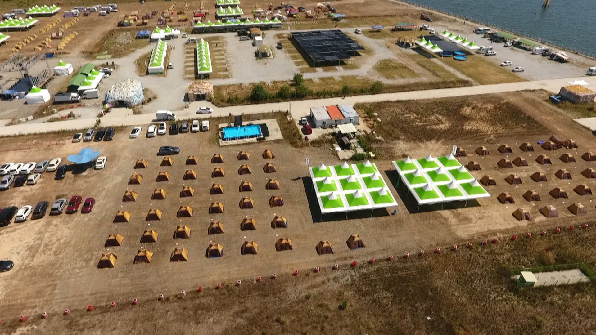 잼버리 현장보고회..'배수로 대책 마련할 것'