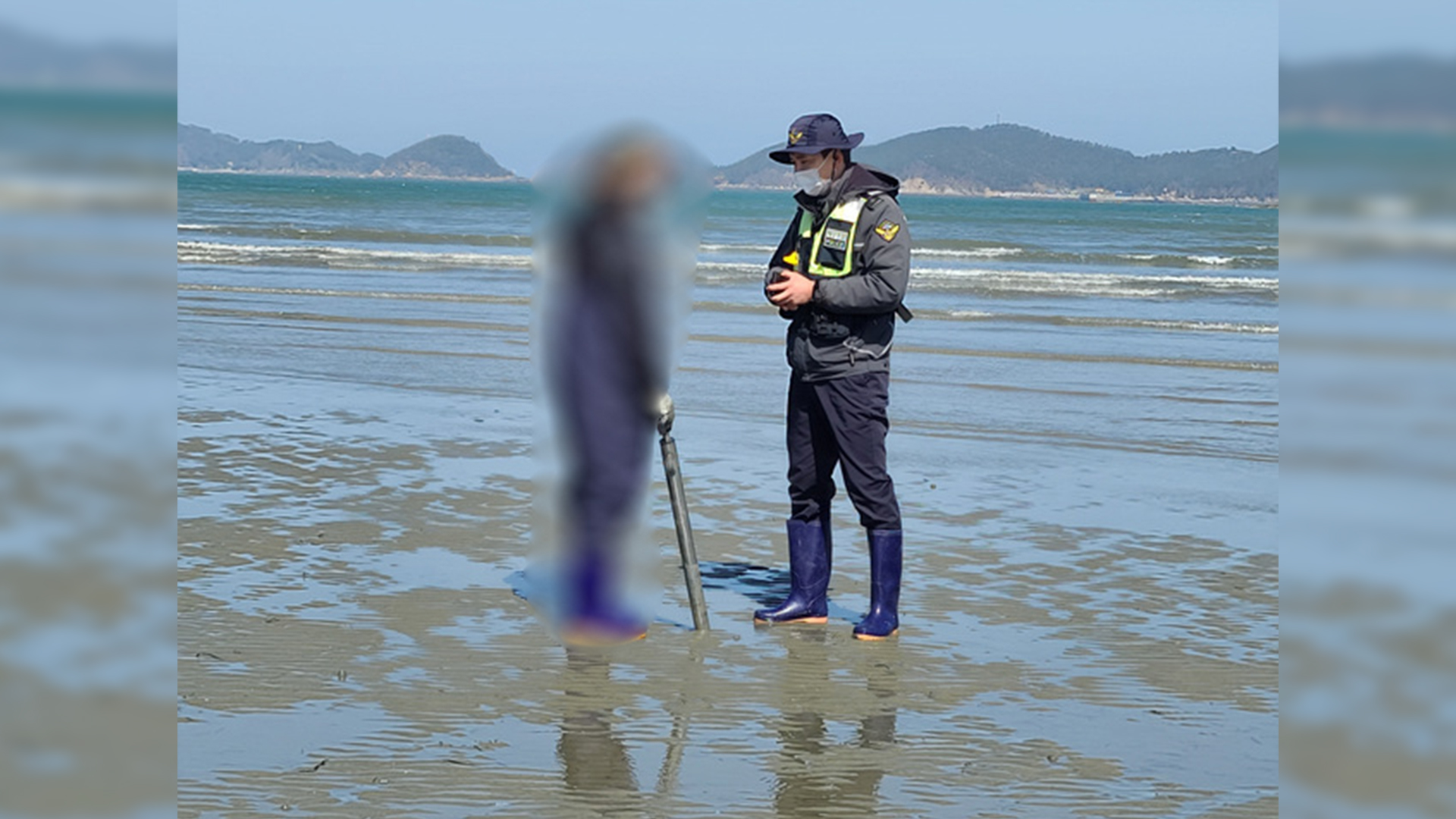해경, 불법도구 사용하는 해루질 금지·단속