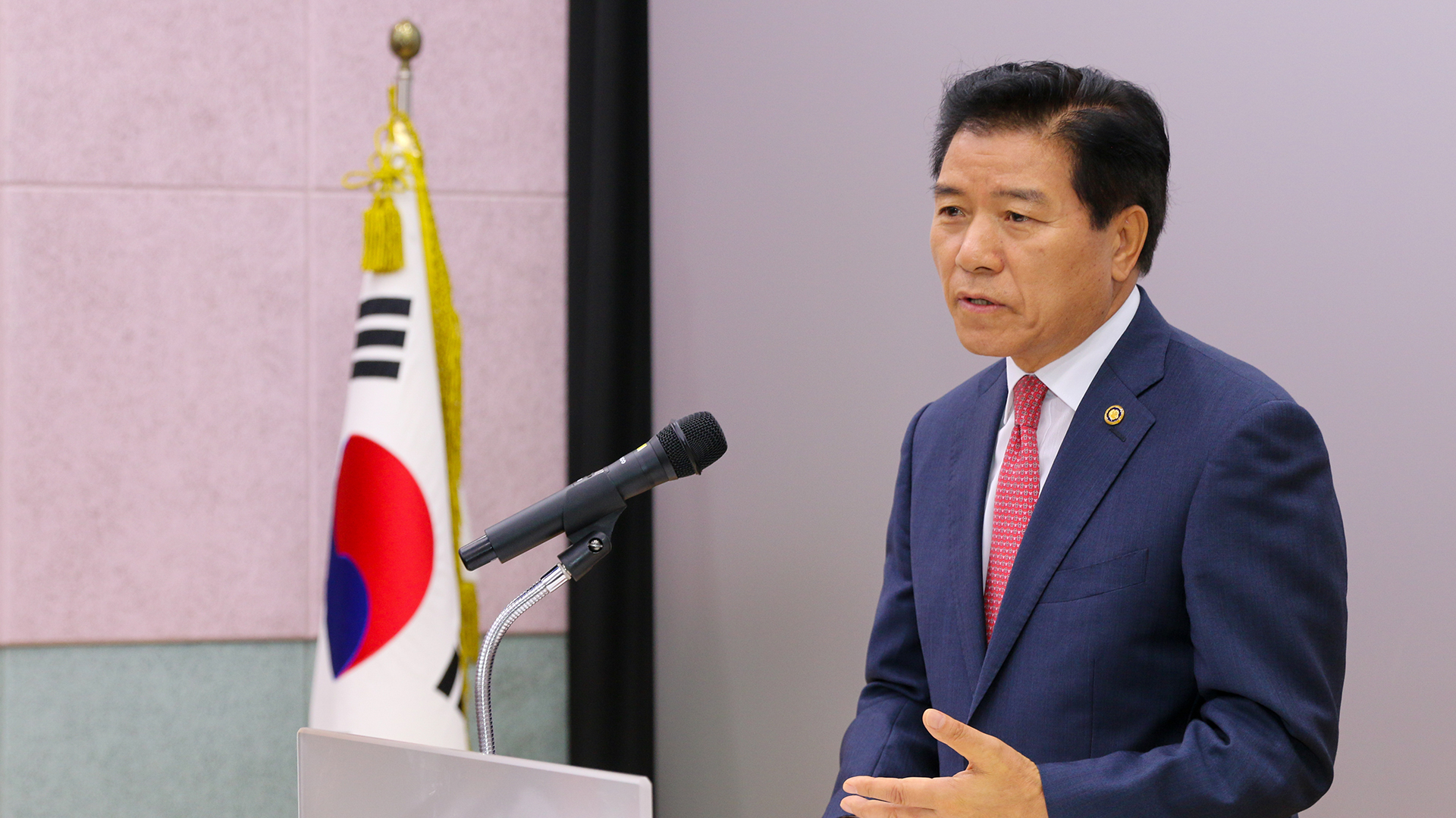 김경안 제6대 새만금개발청장 취임식 열려