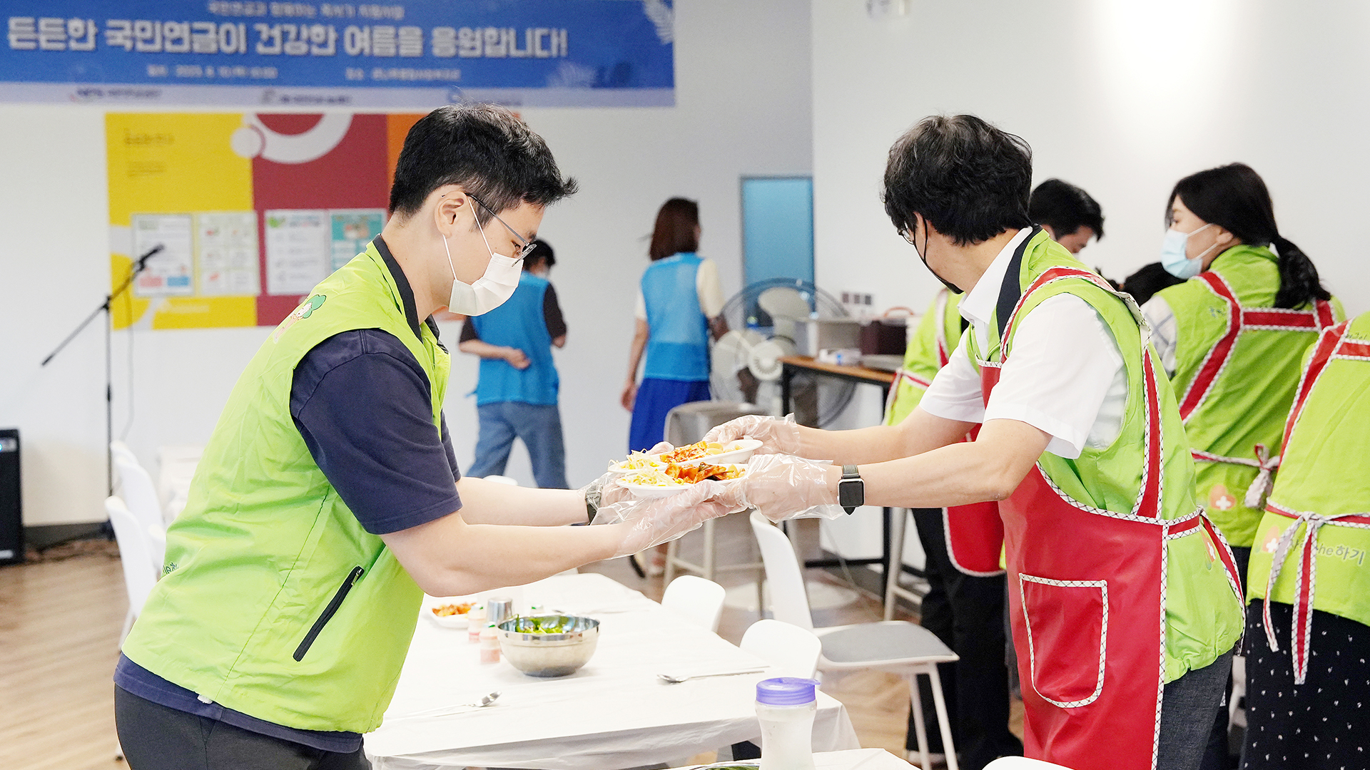 연금공단, 사회복지관 5곳에 천만 원 상당 후원