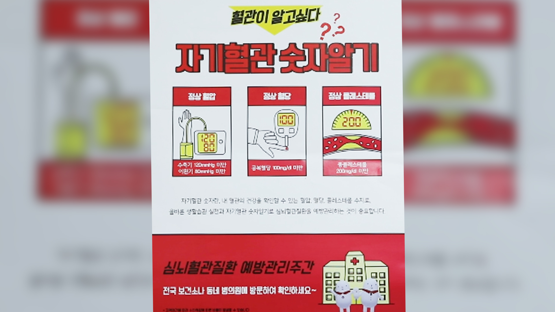 진안군, '자기혈관 숫자알기' 캠페인 실시