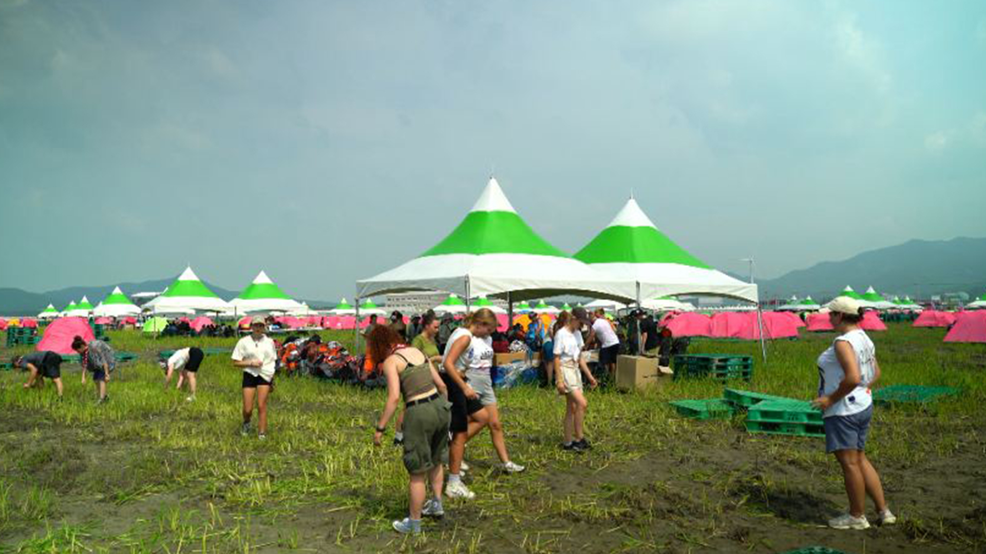 잼버리 야영장 코로나 확진자 70명으로 늘어