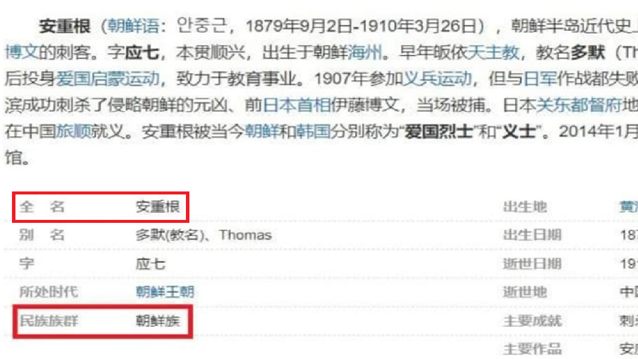 안중근 의사가 '조선족?'.. 서경덕 