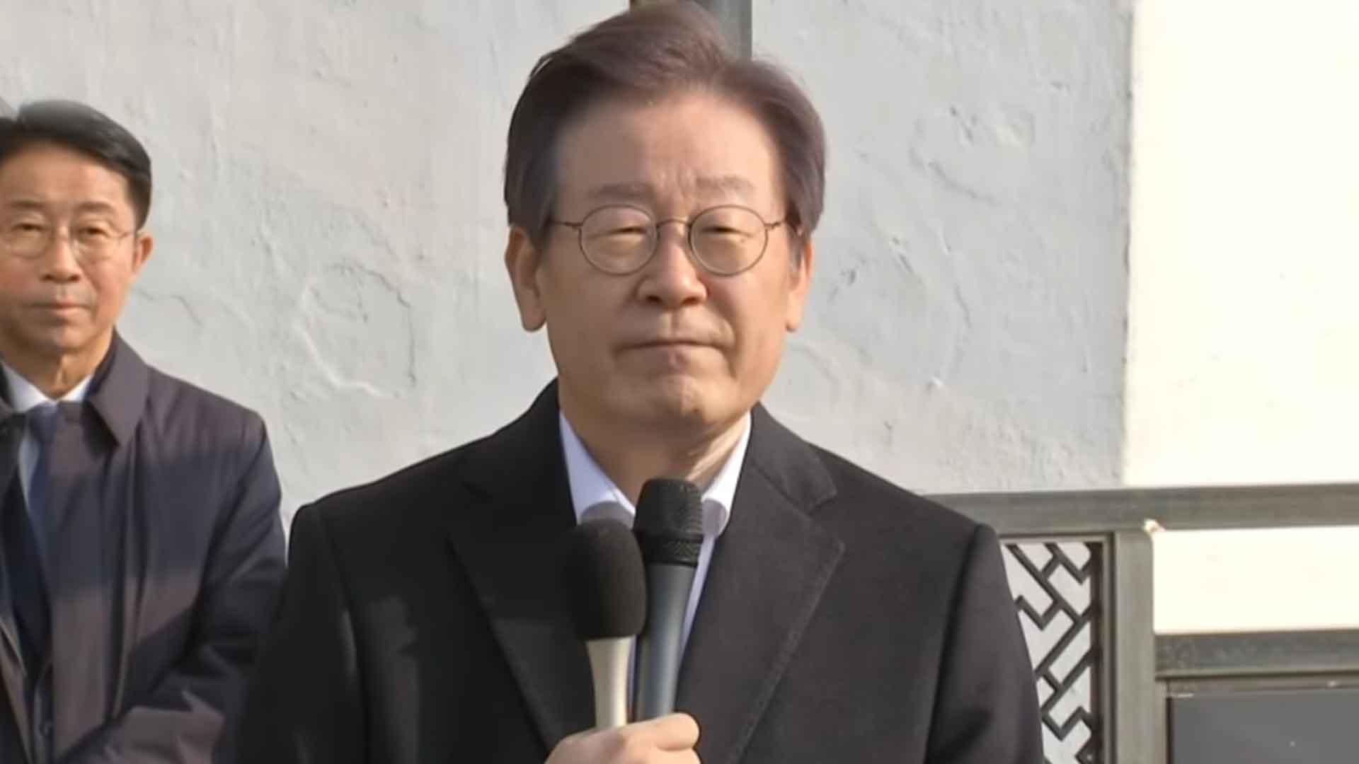 이재명 대표 퇴원.. 
