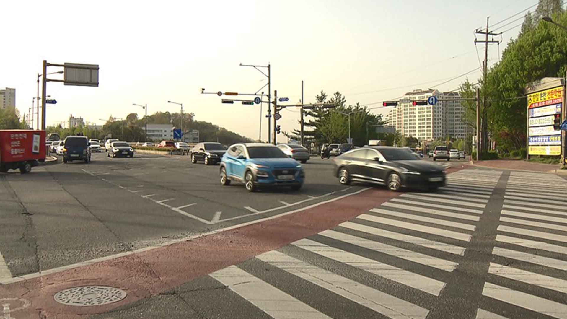 '상습 정체' 전주 서곡교 네거리 일대 차로 확장