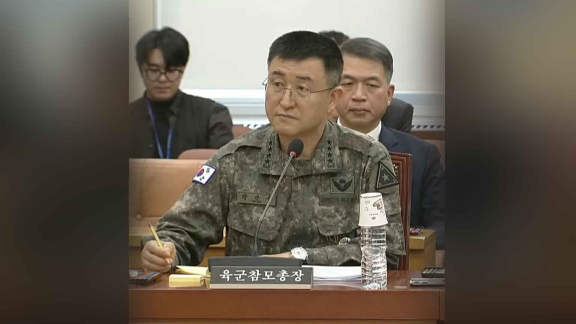 [속보] '내란 중요임무' 12·3 계엄사령관 박안수 육군참모총장 구속