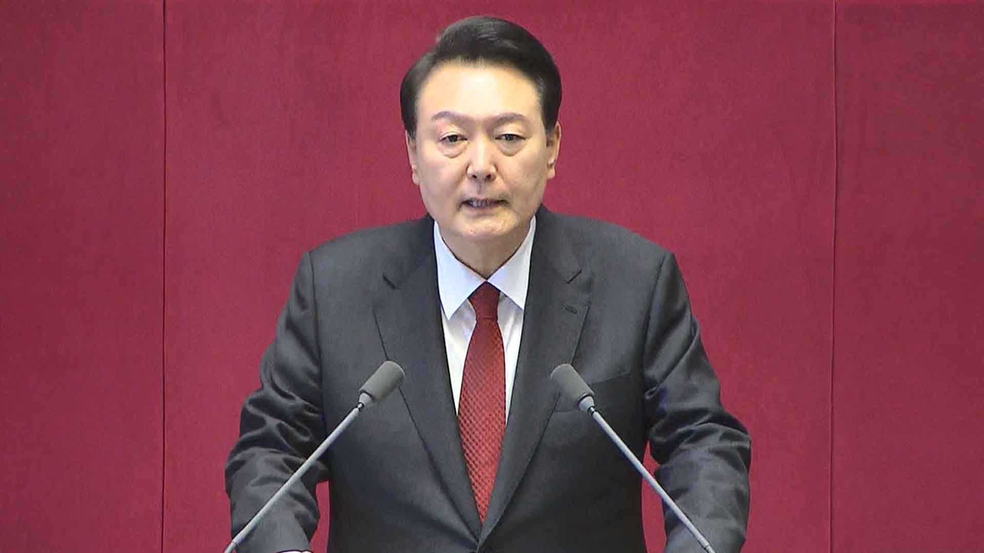 尹, 국회로 이동 중.. 한동훈과 회동 마쳐 [12·3 계엄]