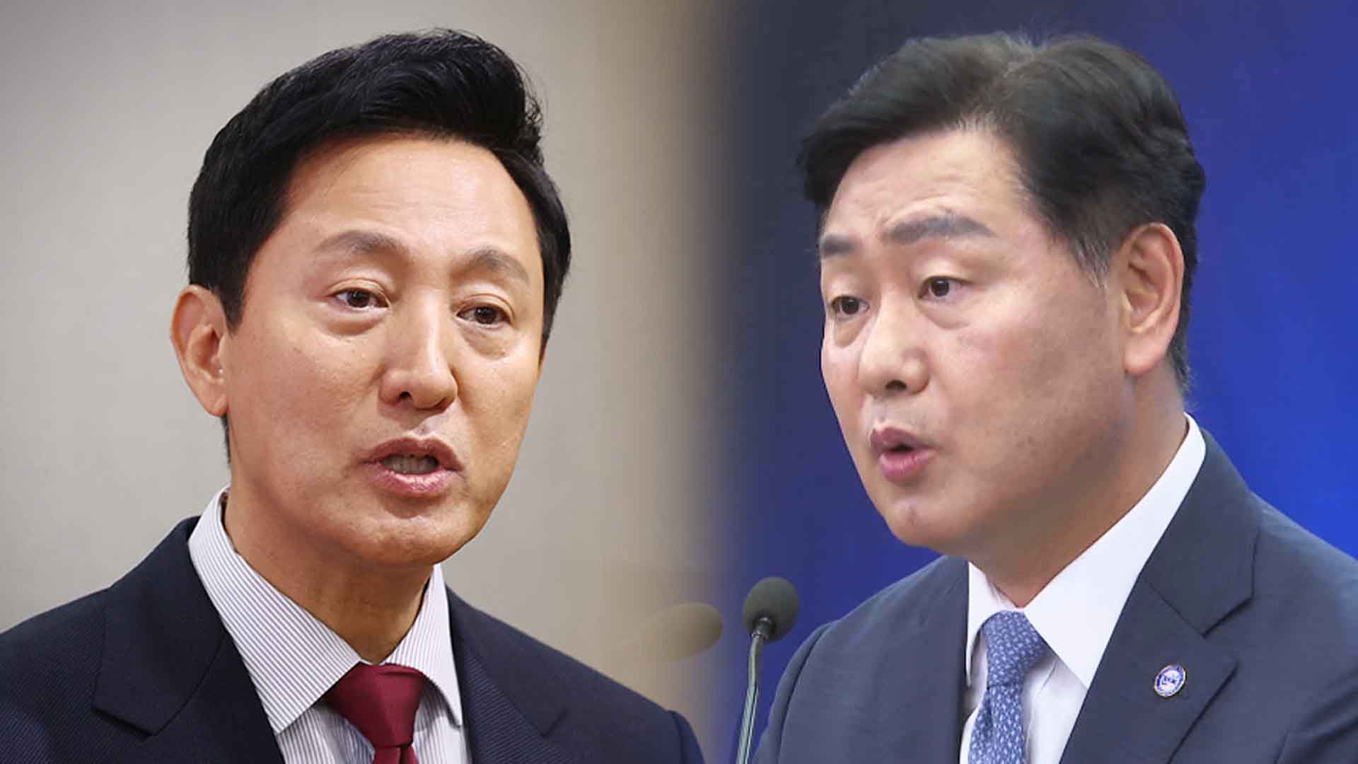 오세훈 시장·김관영 지사 대결.. 2036년 올림픽 국내 후보도시 향배는?