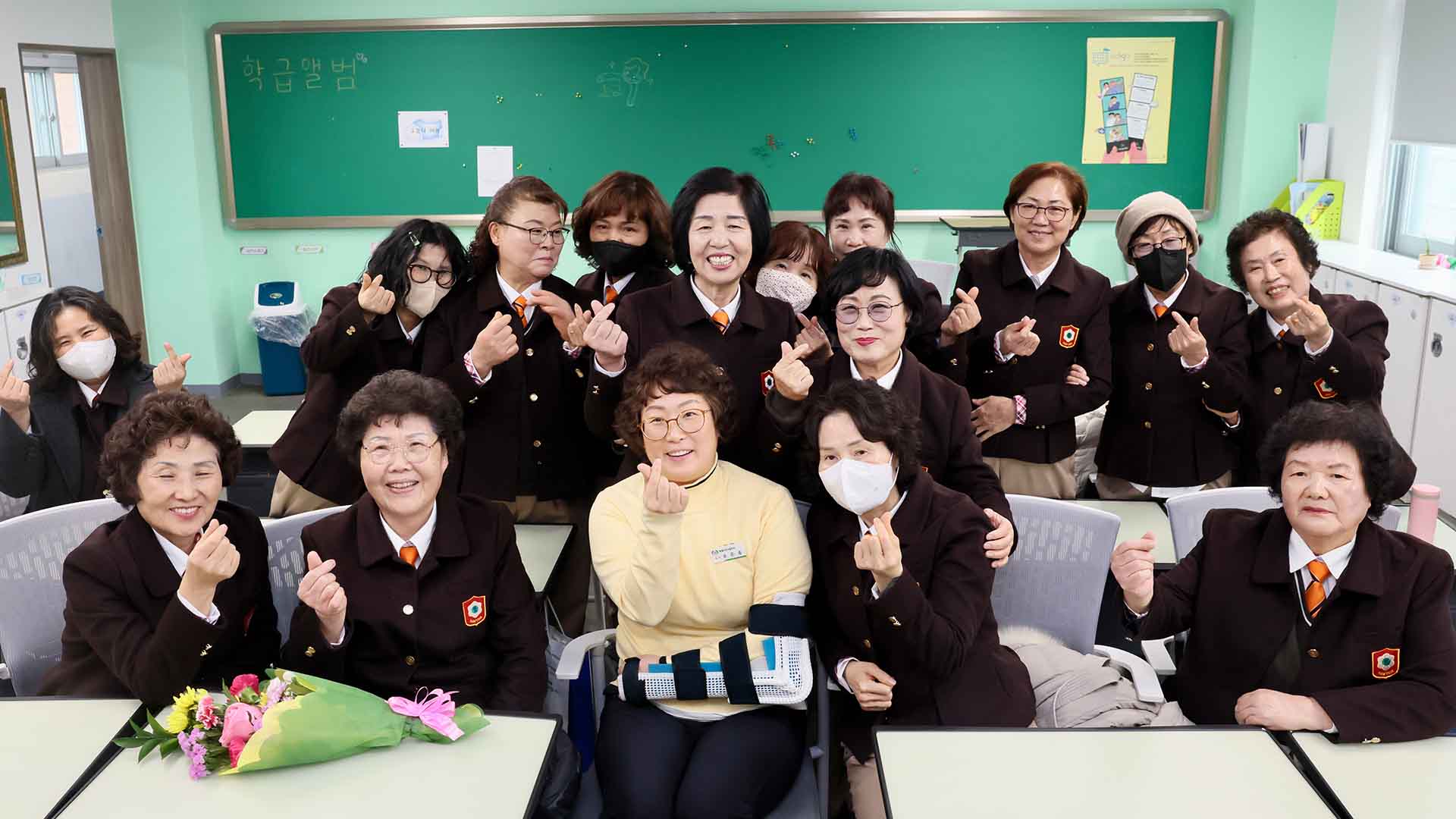 익산함열여고 성인반 편성.. '평균 69세' 18명 입학