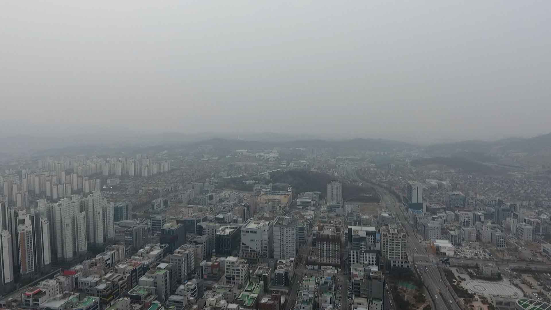 오후까지 '황사' 영향권.. 미세먼지 '나쁨'