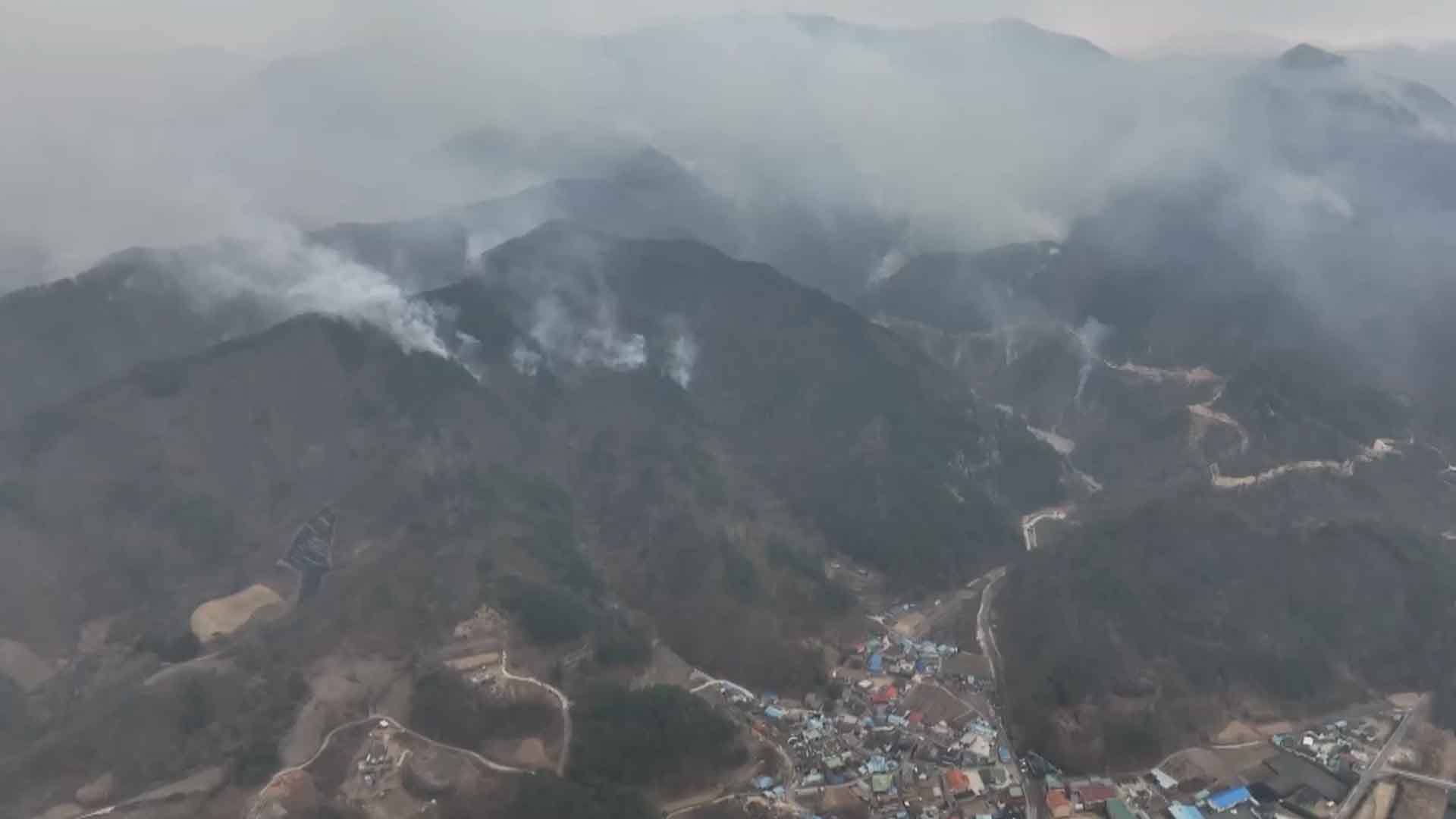 전북 무주 산불 24시간 만에 꺼져.. 영향 구역 85ha 규모