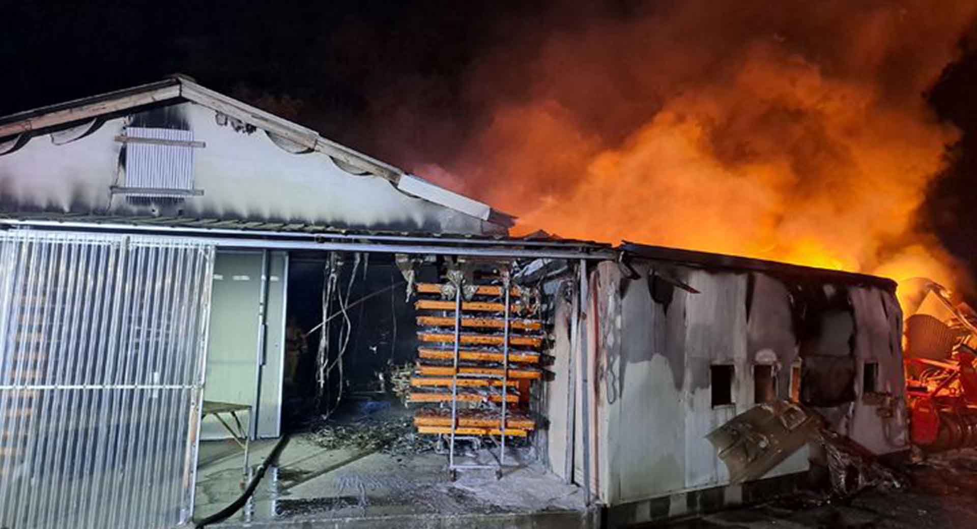 남원 목공예 작업장 화재.. 1시간 10여 분 만에 완진