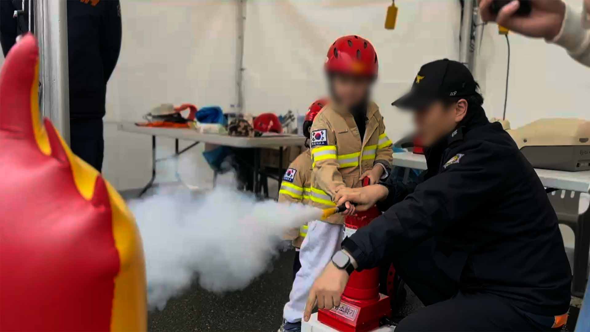 소방본부, 어린이날 맞아 '소방안전 체험행사' 열어