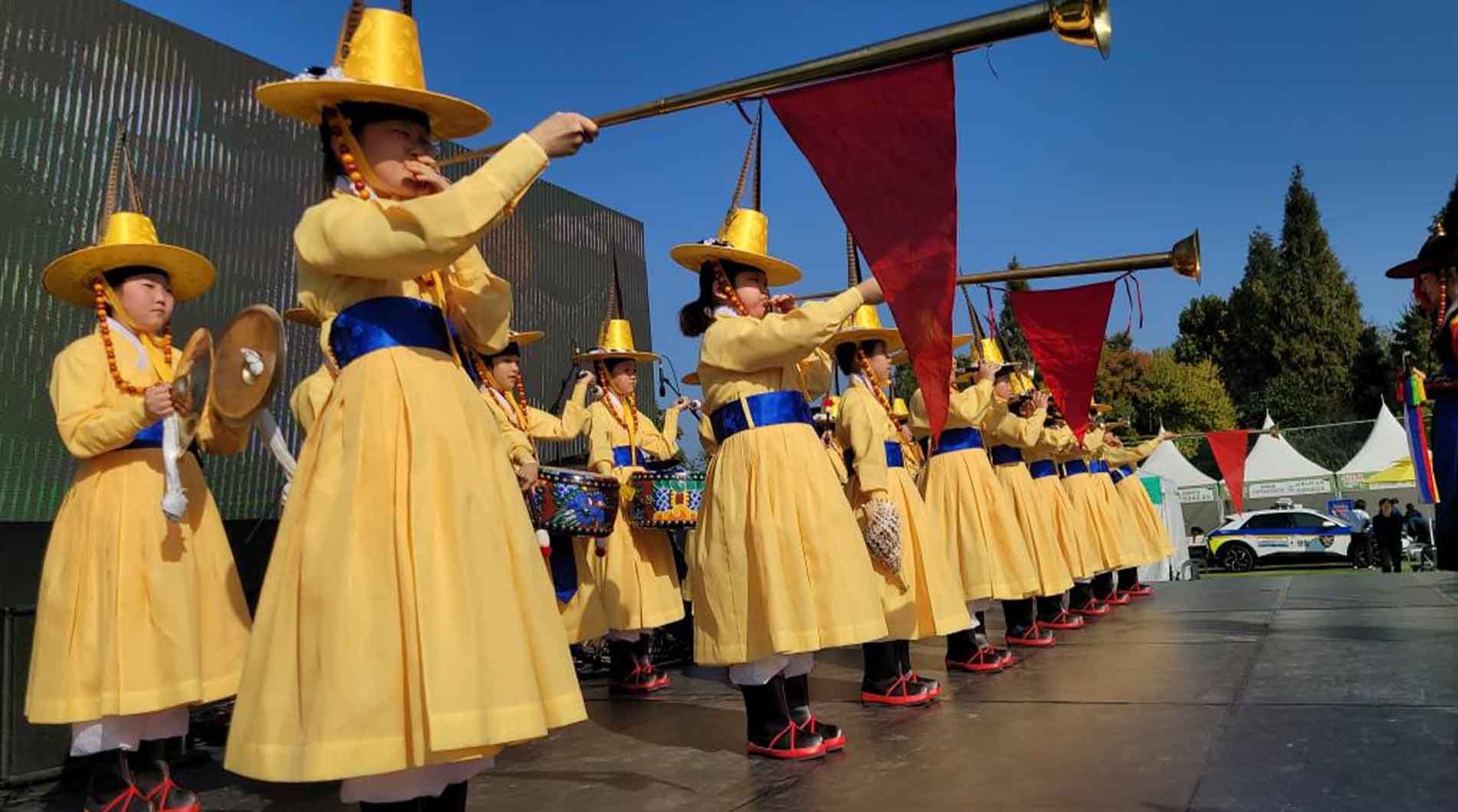 완주어린이취타대, 9일 봉동초서 올해 첫 행진 선보여