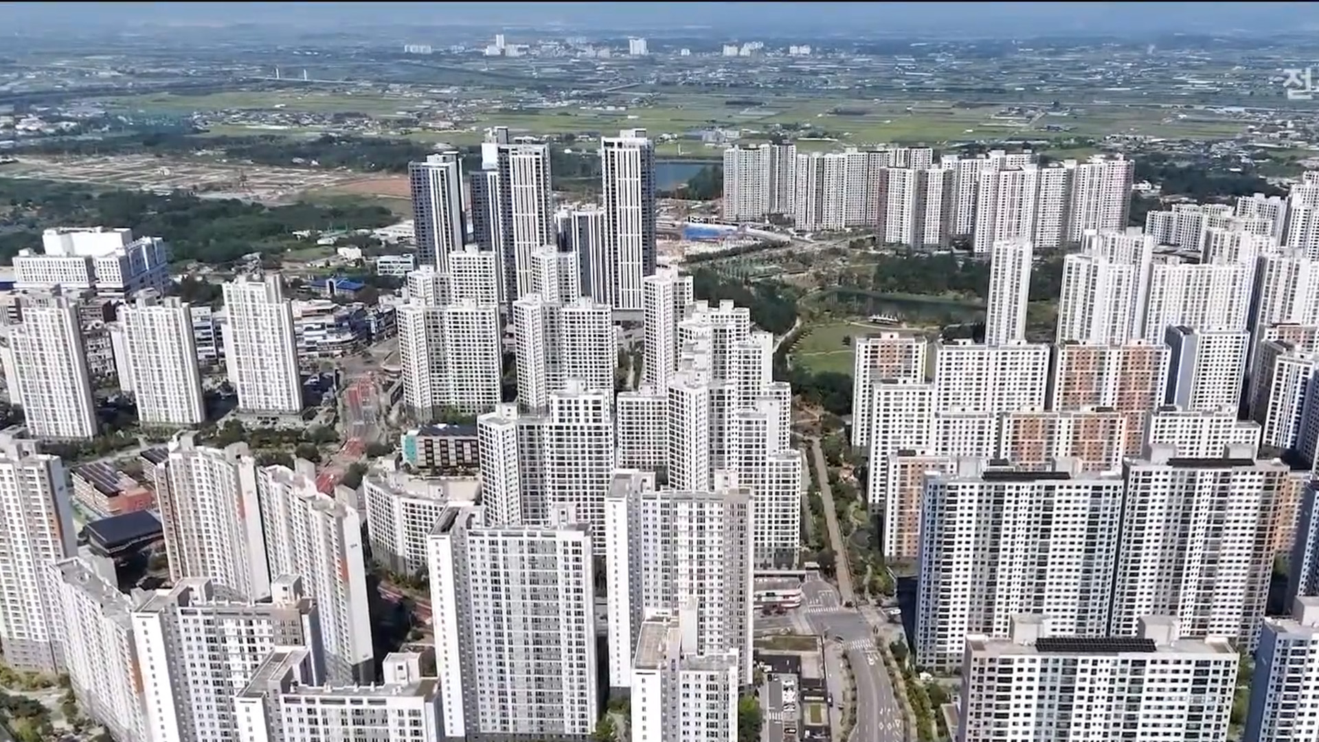 전북, 토지와 주택 시가 모두 1년 전보다 상승