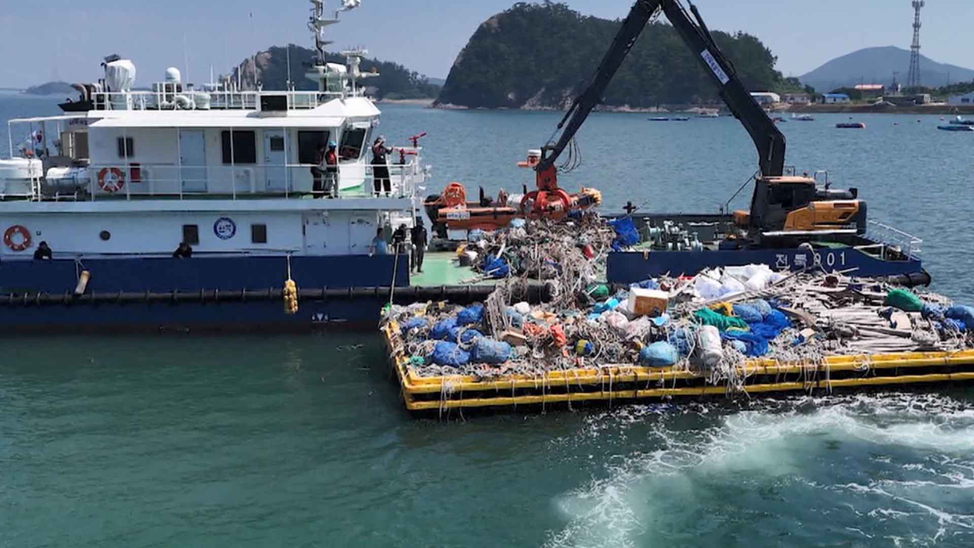전북에만 해마다 9천t.. 끝없는 ‘해양 쓰레기’