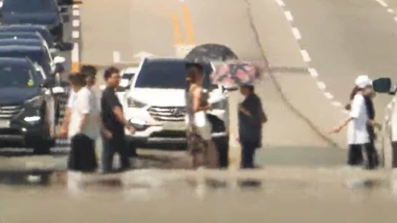 아침까지 남부 내륙 비.. 5개 시군 폭염주의보