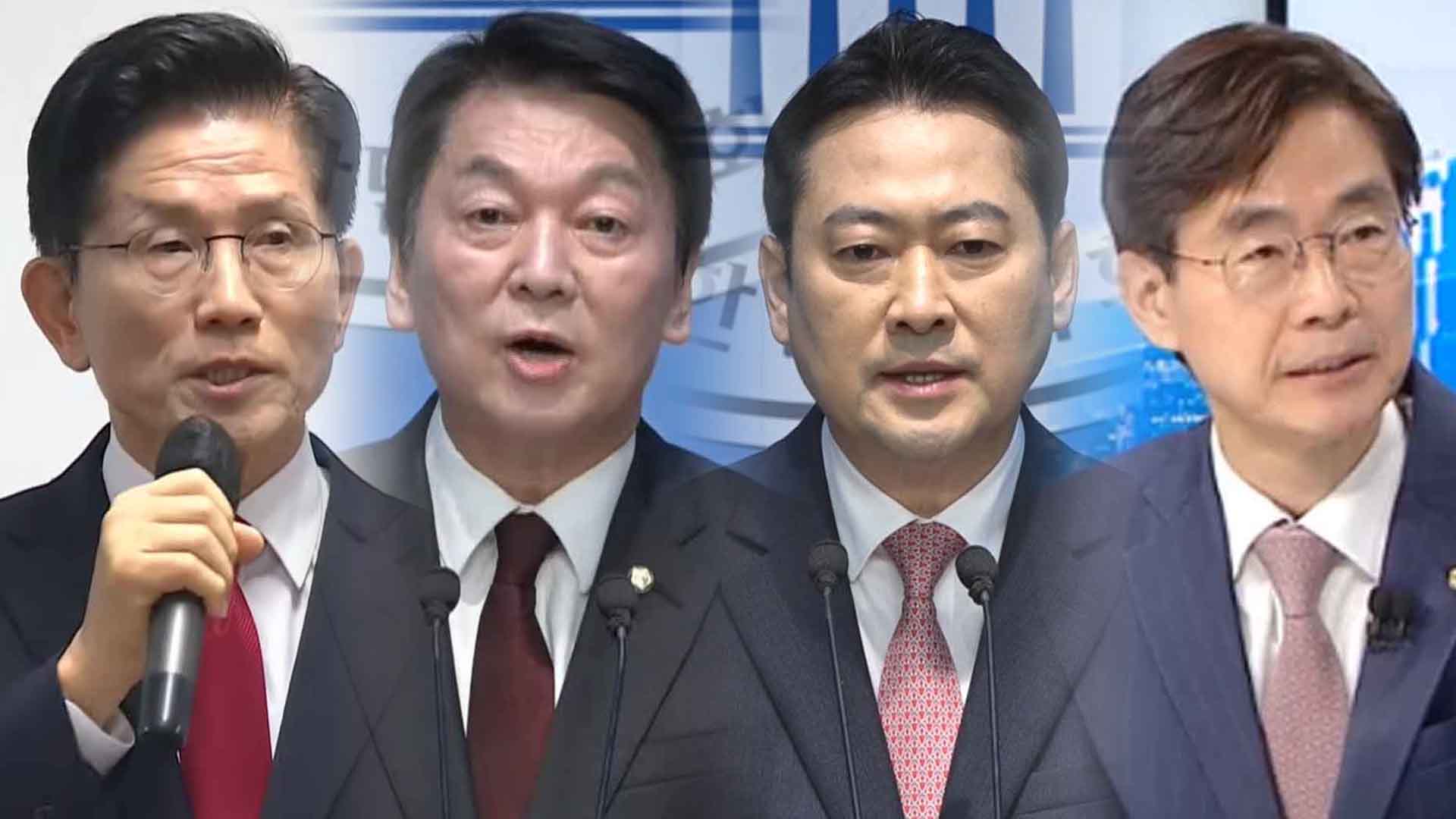 주진우 '컷오프'.. 국힘 당대표 본경선에 '김문수·안철수·장동혁·조경태'