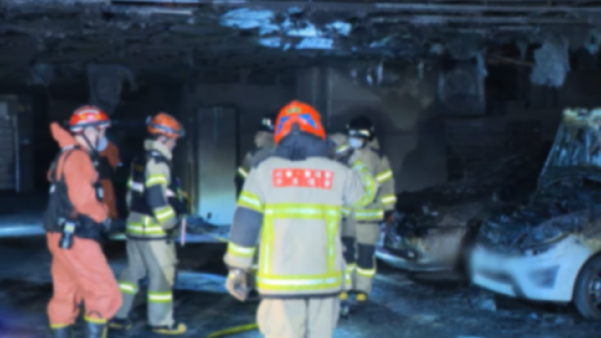 '다세대주택 화재' 방화 용의자 남성.. 경찰 '체포'