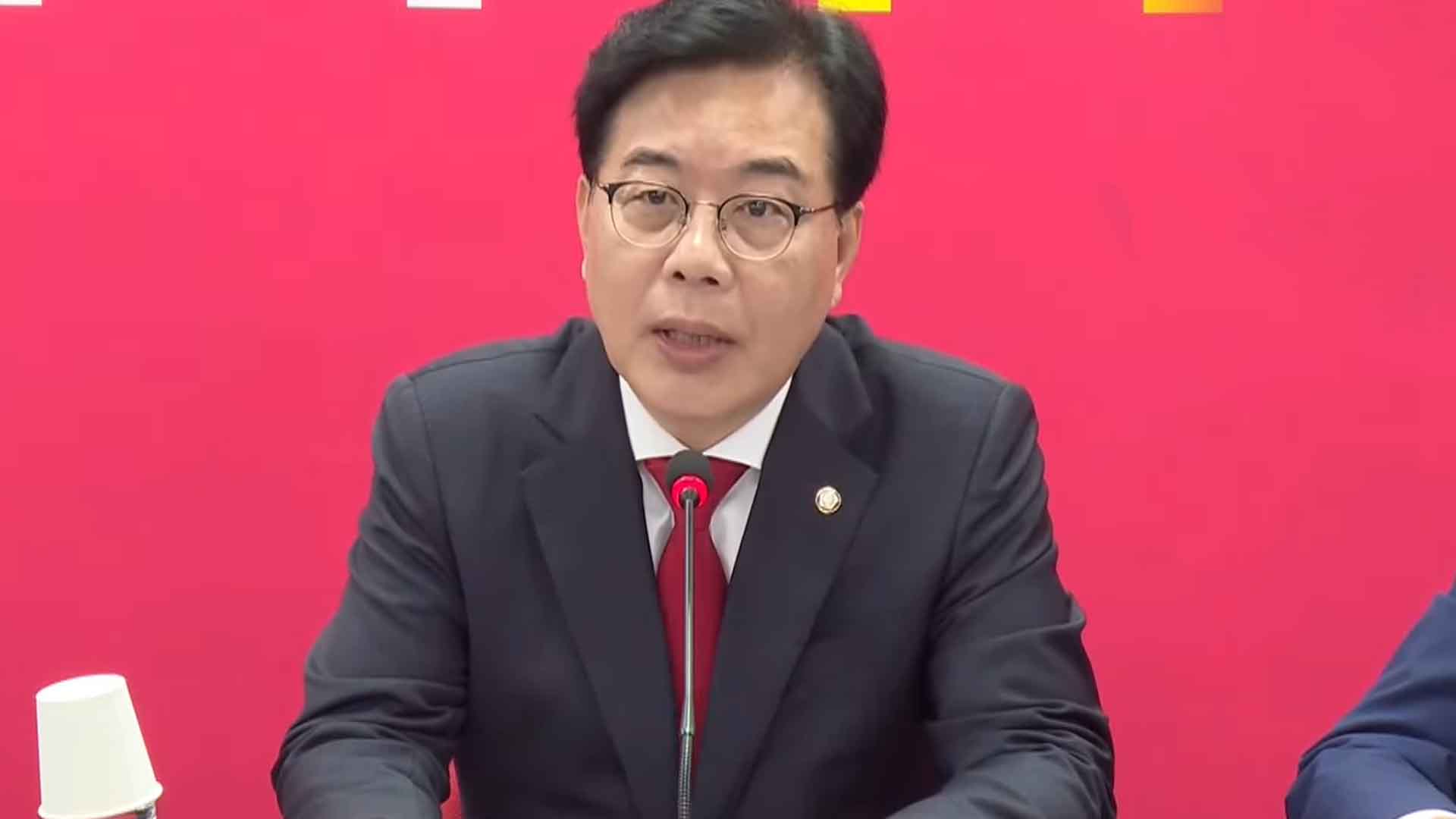 송언석 “당원 전체 범죄자 취급.. 오후에 특검 항의 방문”