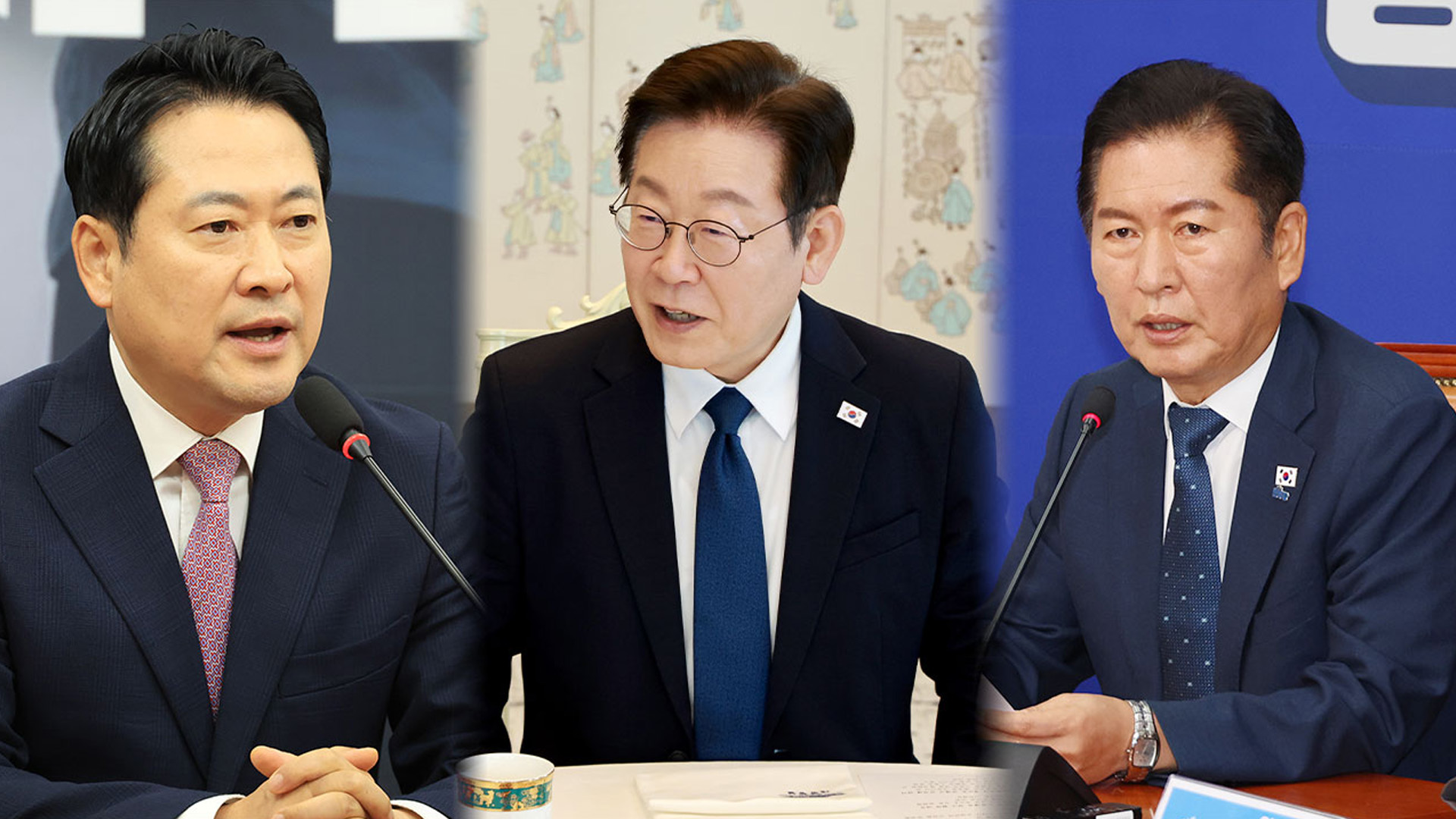 이 대통령, 8일 여야 지도부 오찬.. 장동혁 대표와 단독 회동도