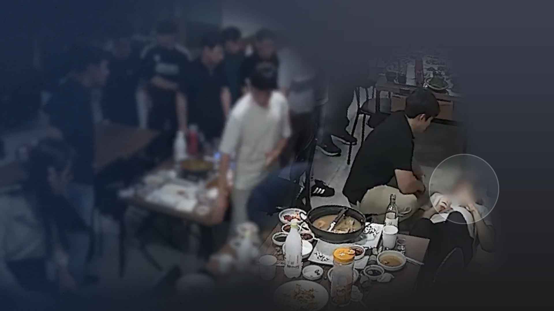 쓰러졌다는 소리에 경찰관들 우르르.. 심폐소생술로 시민 살려