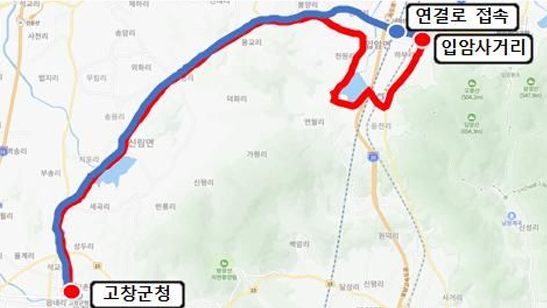 국토부, 고창~정읍 지방도 708호선 내장산IC 연결 추진