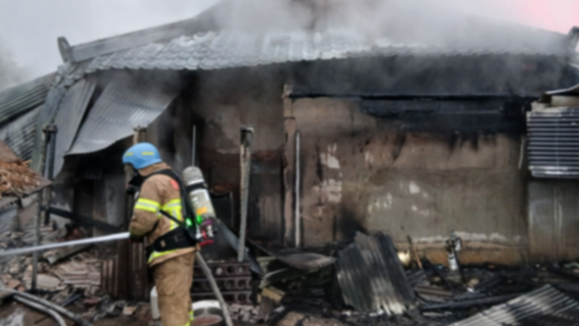 익산 단독주택 화재.. 1500만 원 재산피해