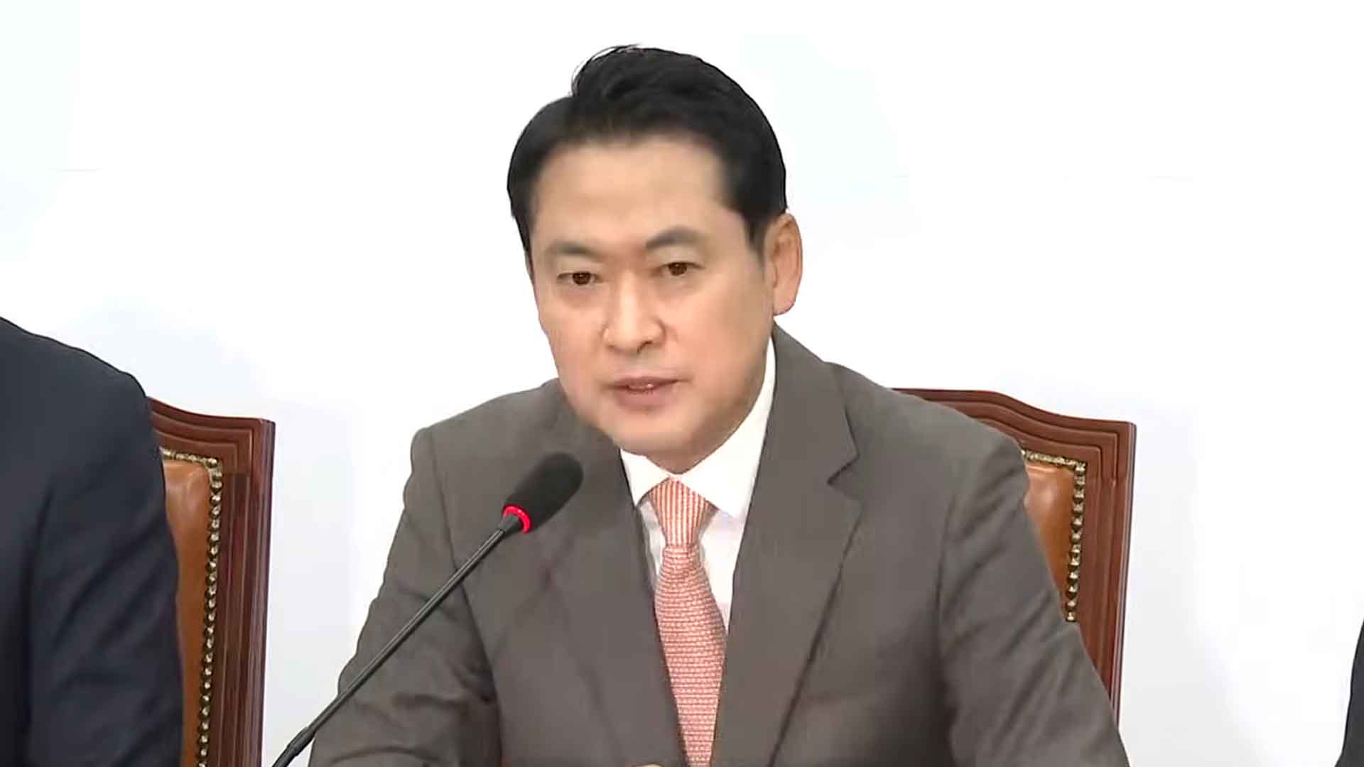 장동혁, 추경호 체포동의안 가결은 