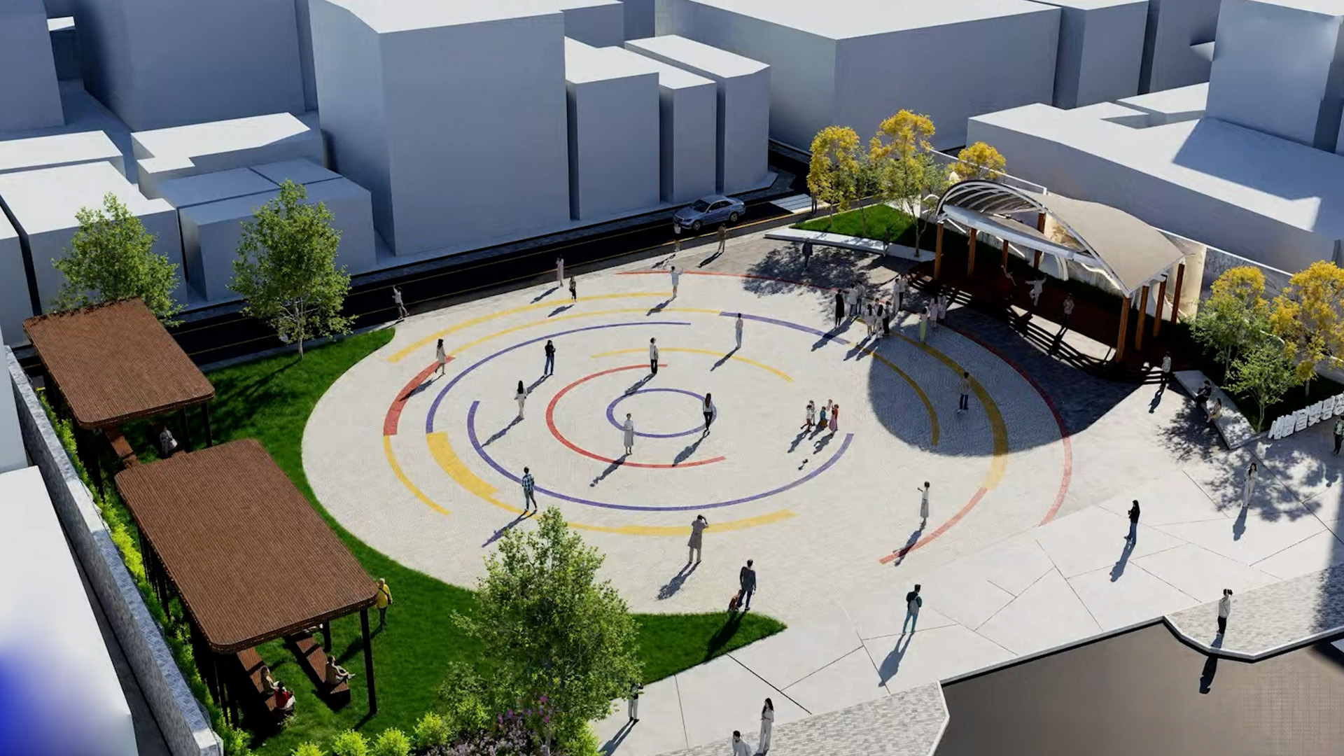 옛 정읍우체국 자리 광장 명칭 '새암달빛광장' 확정 [글로컬소식]