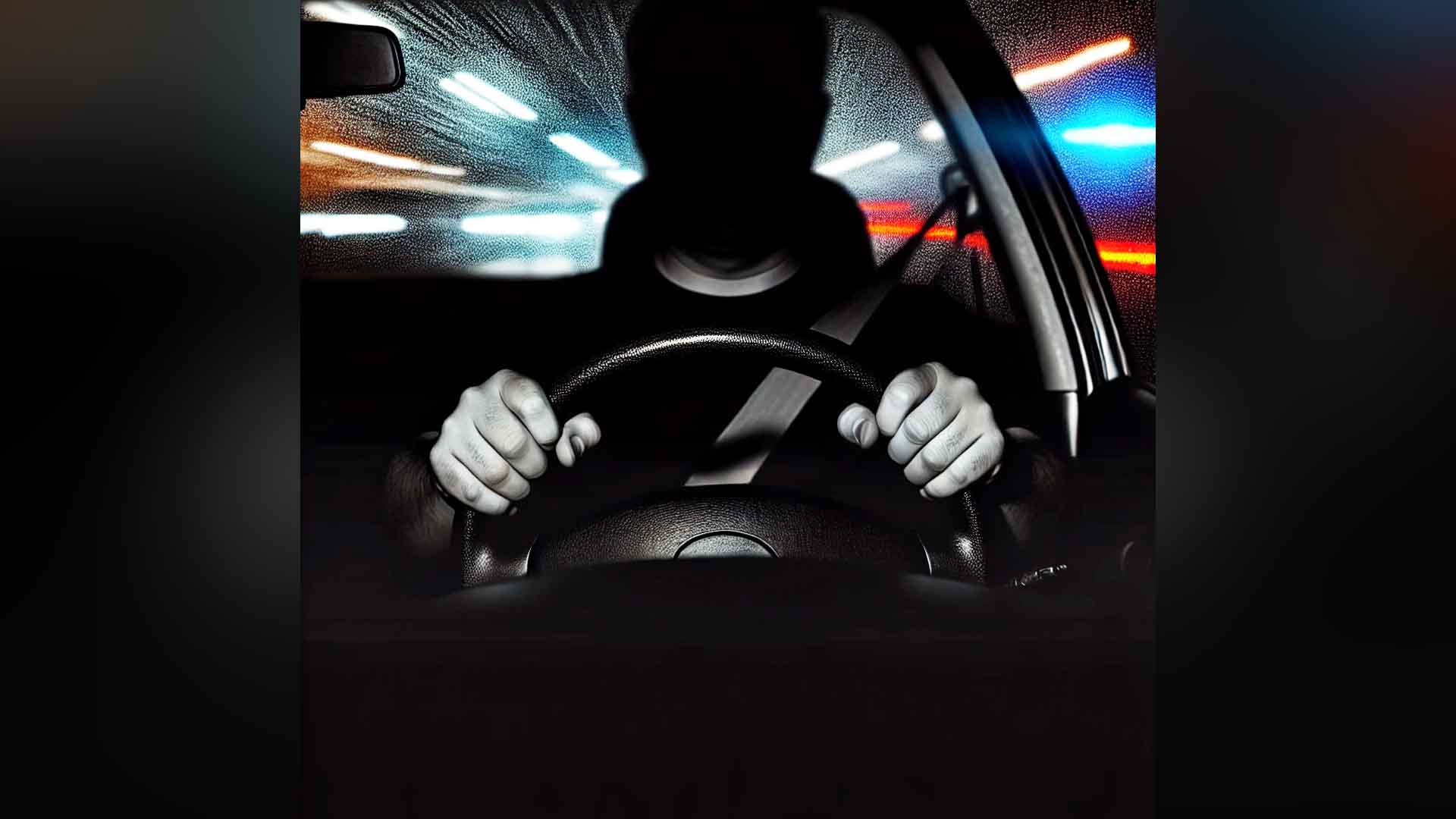 음주운전 도주하다 순찰차 '쾅'.. 10대 현행범 체포