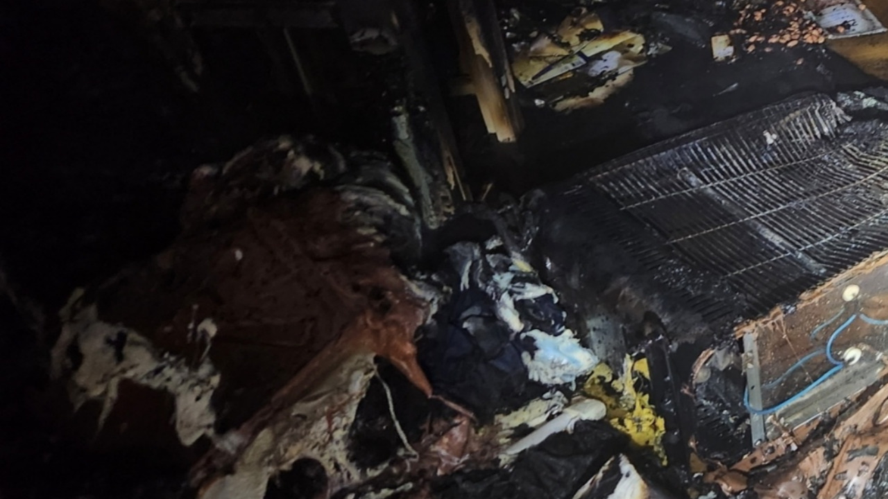 군산 아파트 불로 60대 숨져.. 전열 기구 발화 추정