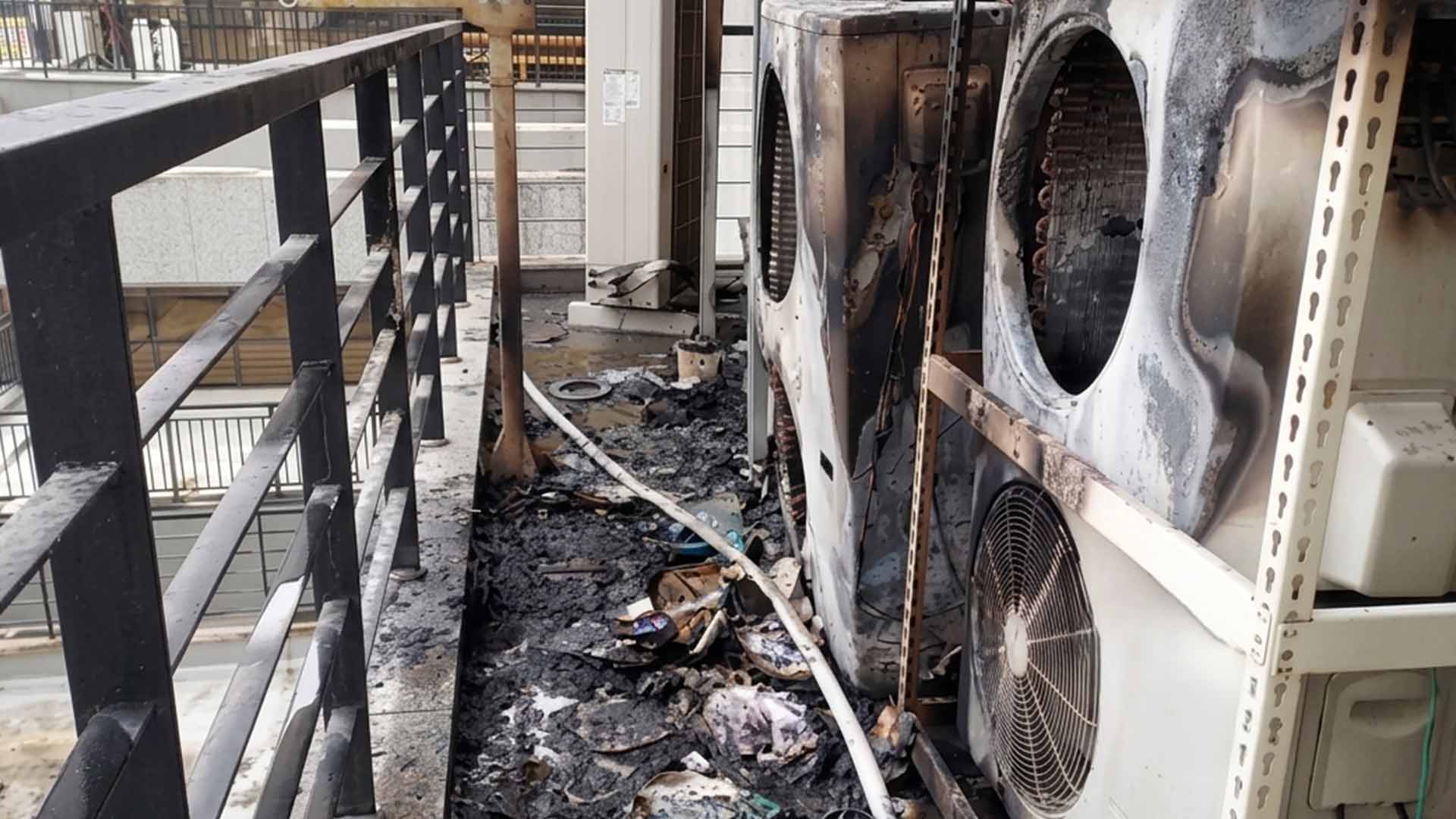 전북 실외기 화재 매년 20건 이상 발생