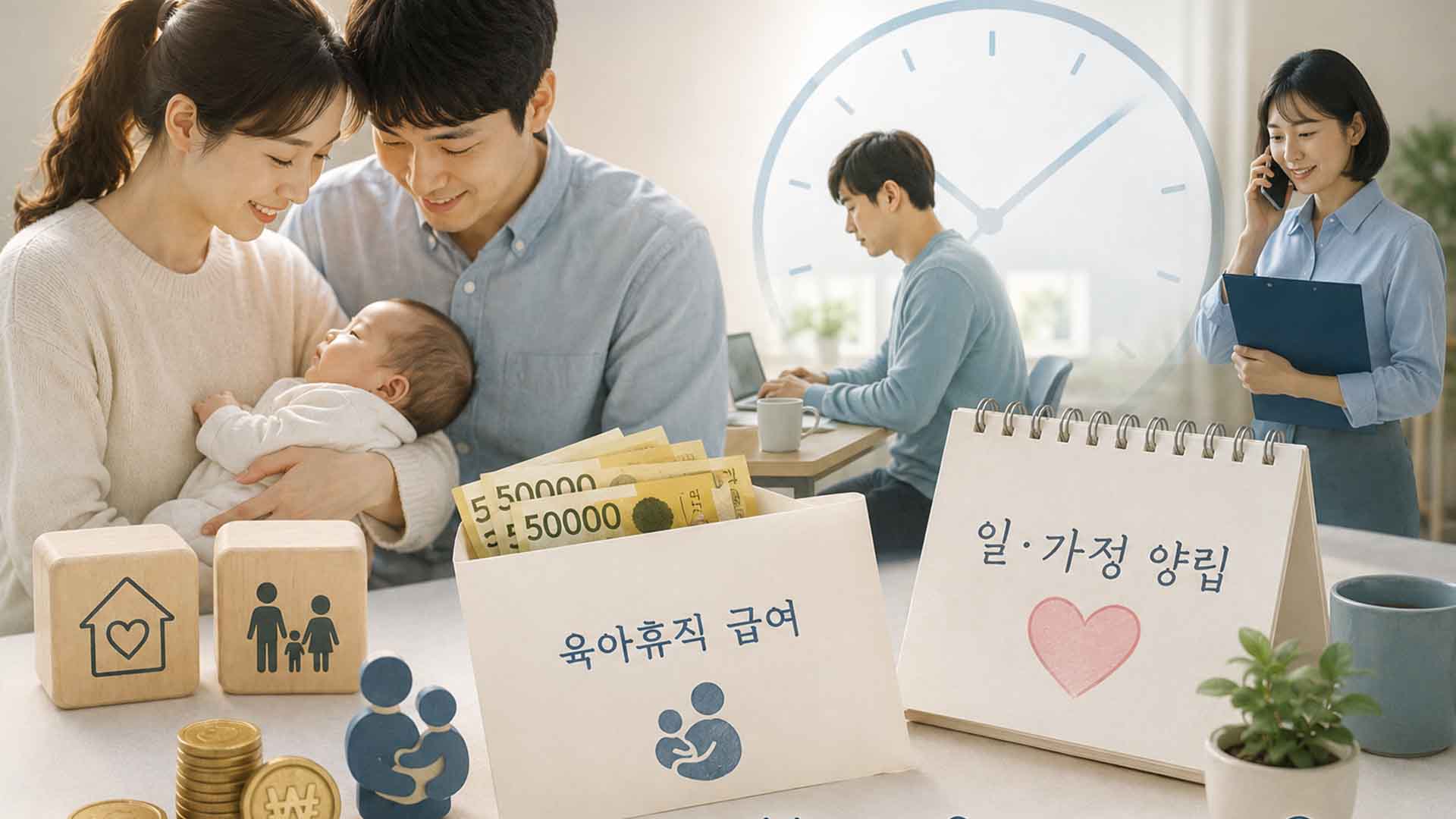 돌봄 공백 생기면 1~2주 쉰다…'단기 육아휴직' 20일부터 도입